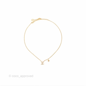 Louis Vuitton Iconic Necklace Gold Hardware