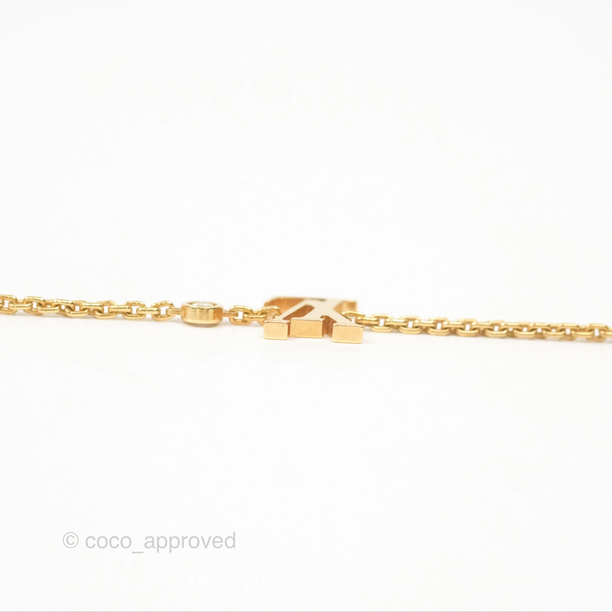 Louis Vuitton Idylle Blossom LV Bracelet 18K Yellow Gold Diamonds