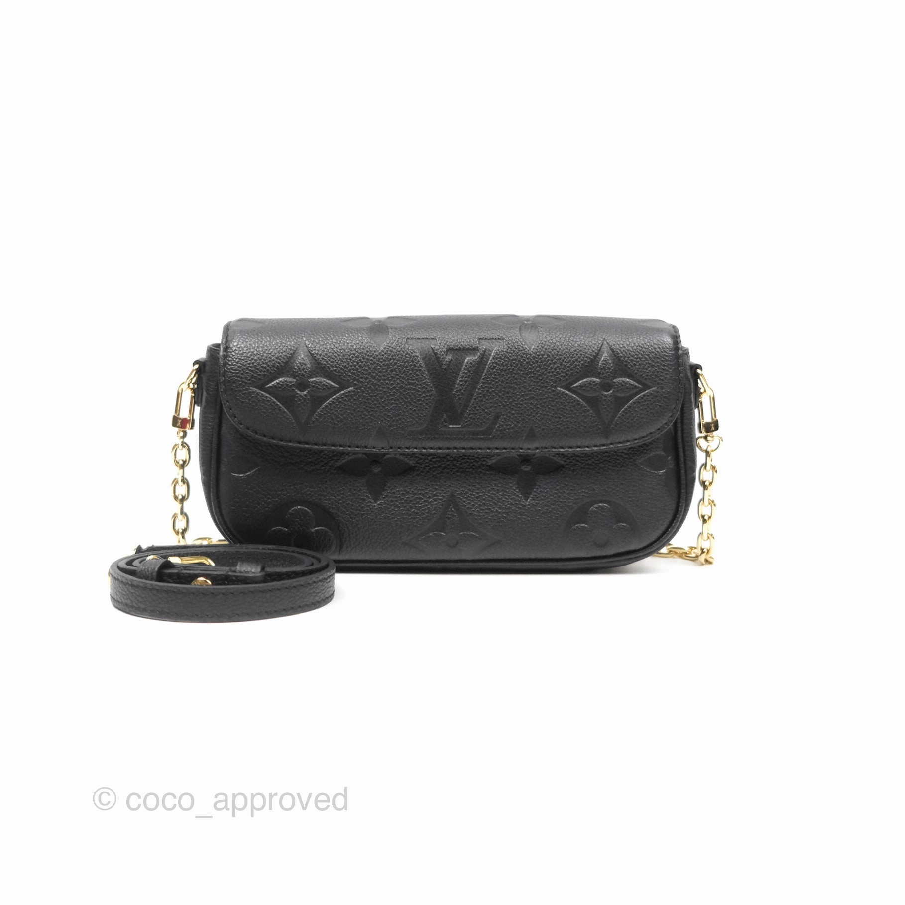 Louis Vuitton Ivy Wallet on Chain Monogram Empreinte Giant