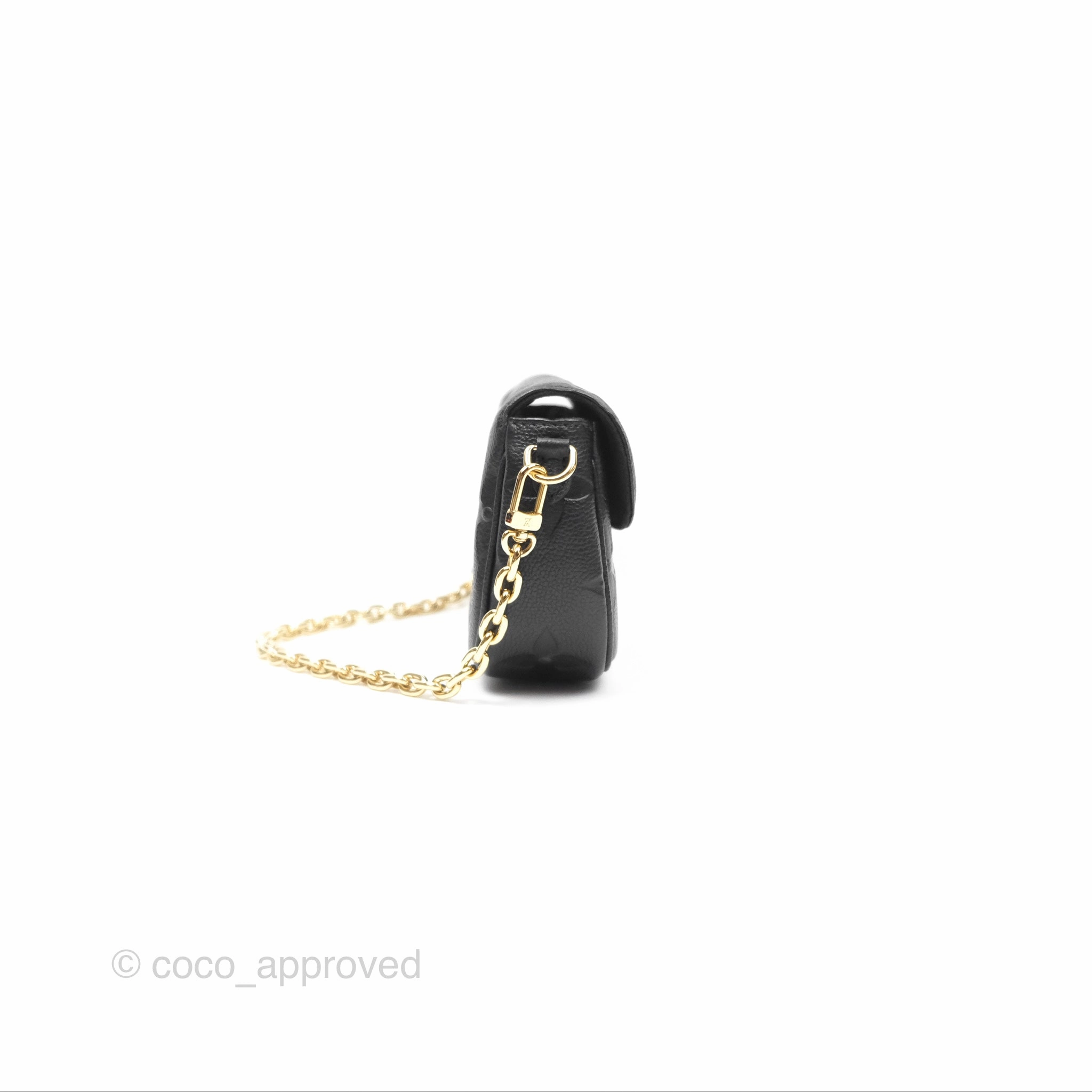 Louis Vuitton Ivy Wallet on Chain Monogram Empreinte Giant