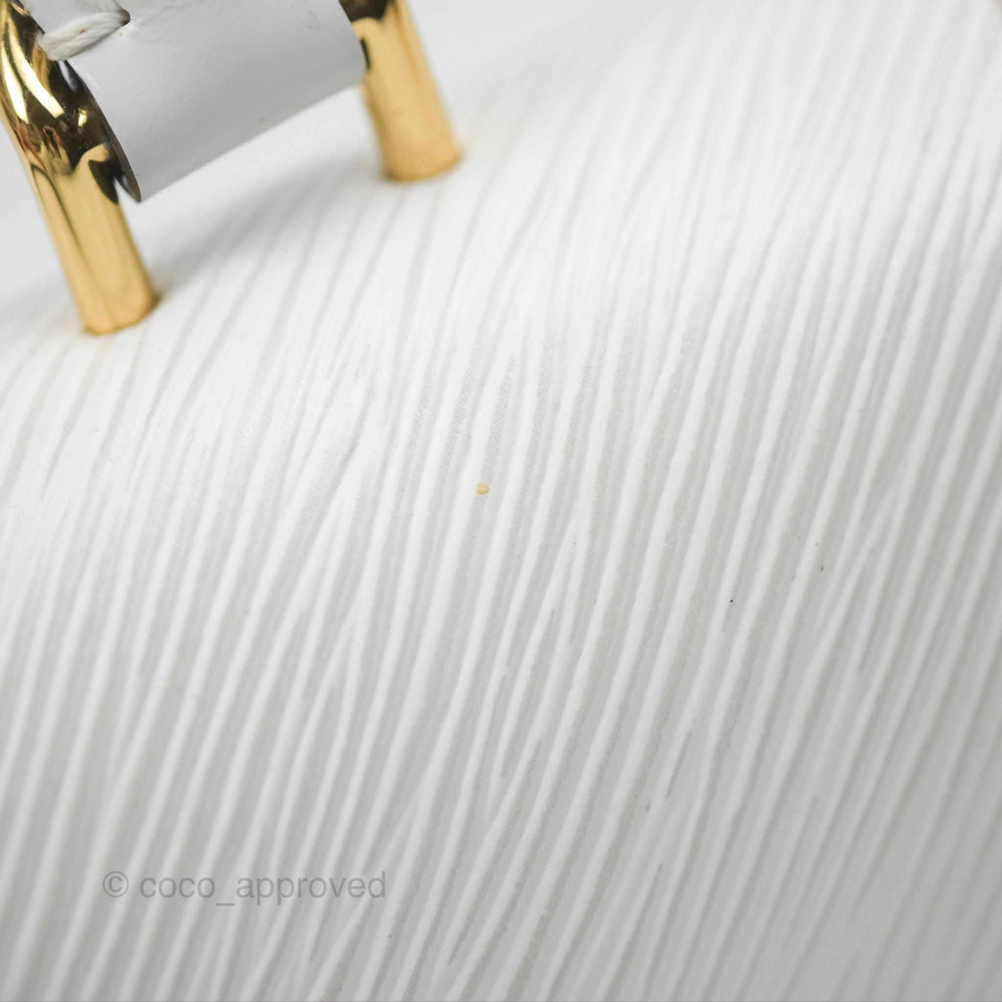 Louis Vuitton Locky BB White Epi