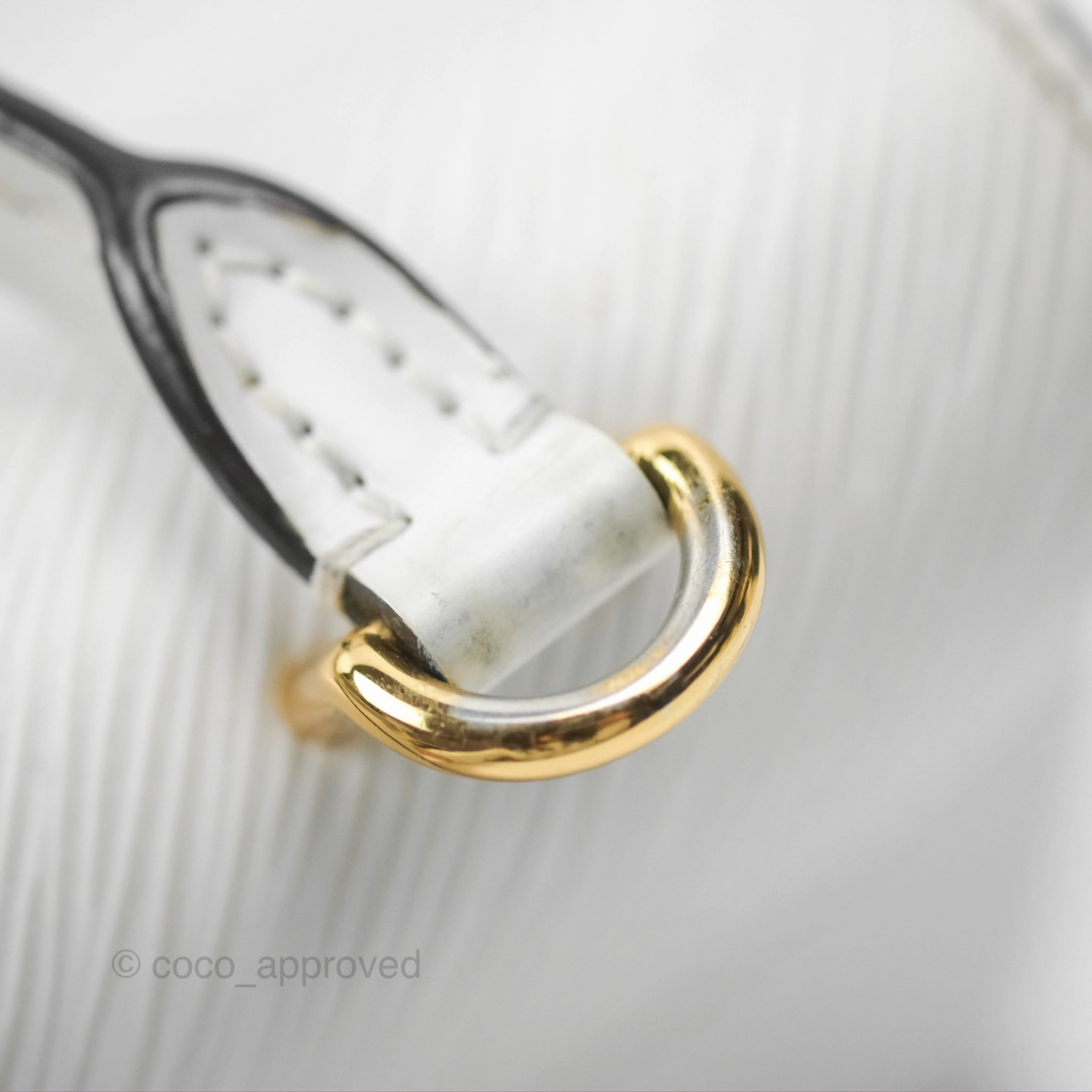 Louis Vuitton Locky BB White Epi