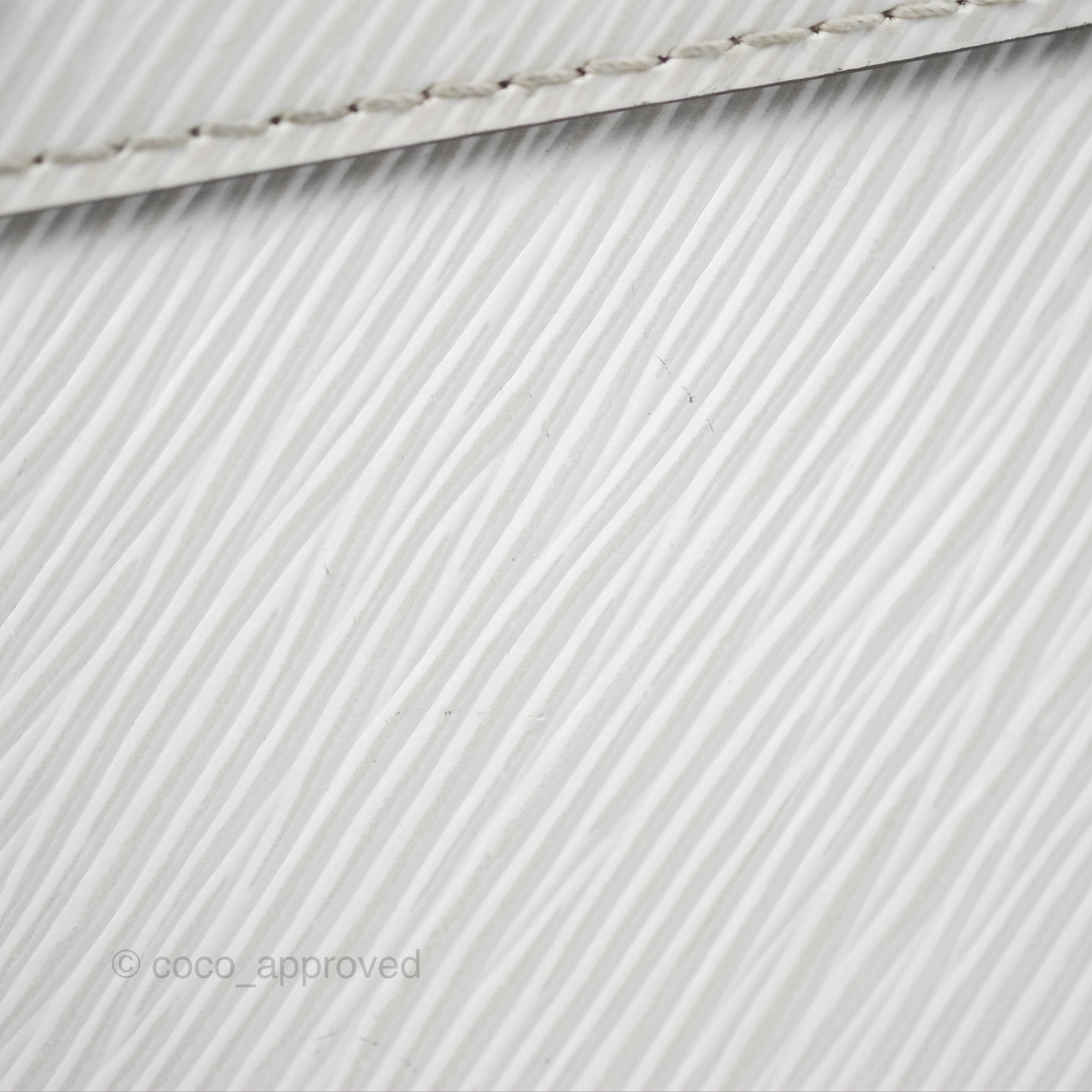 Louis Vuitton Locky BB White Epi