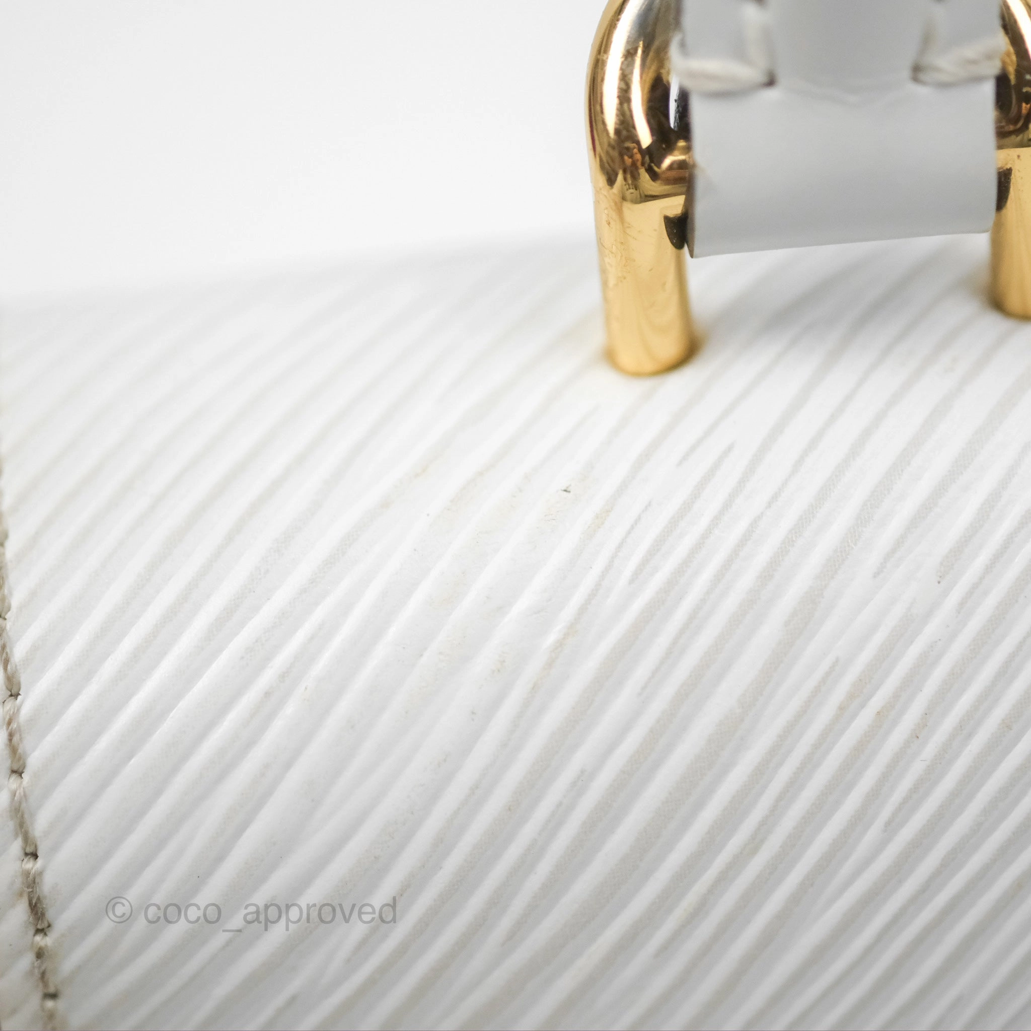 Louis Vuitton Locky BB White Epi
