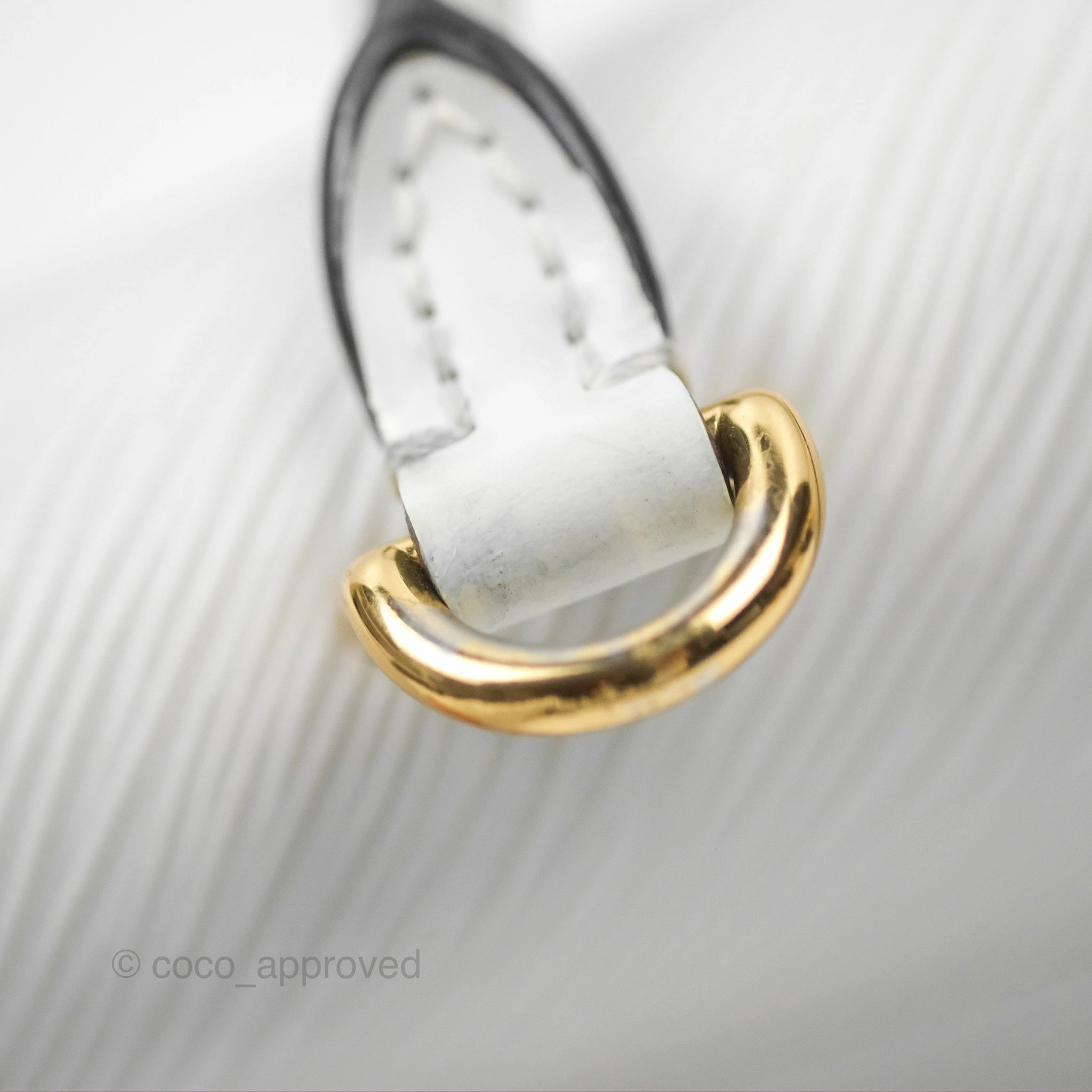 Louis Vuitton Locky BB White Epi