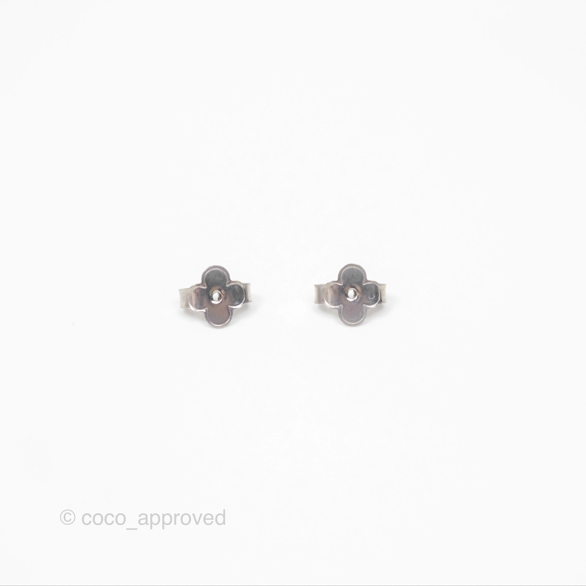 Louis Vuitton LV Iconic Flower Earrings Steel & Brass