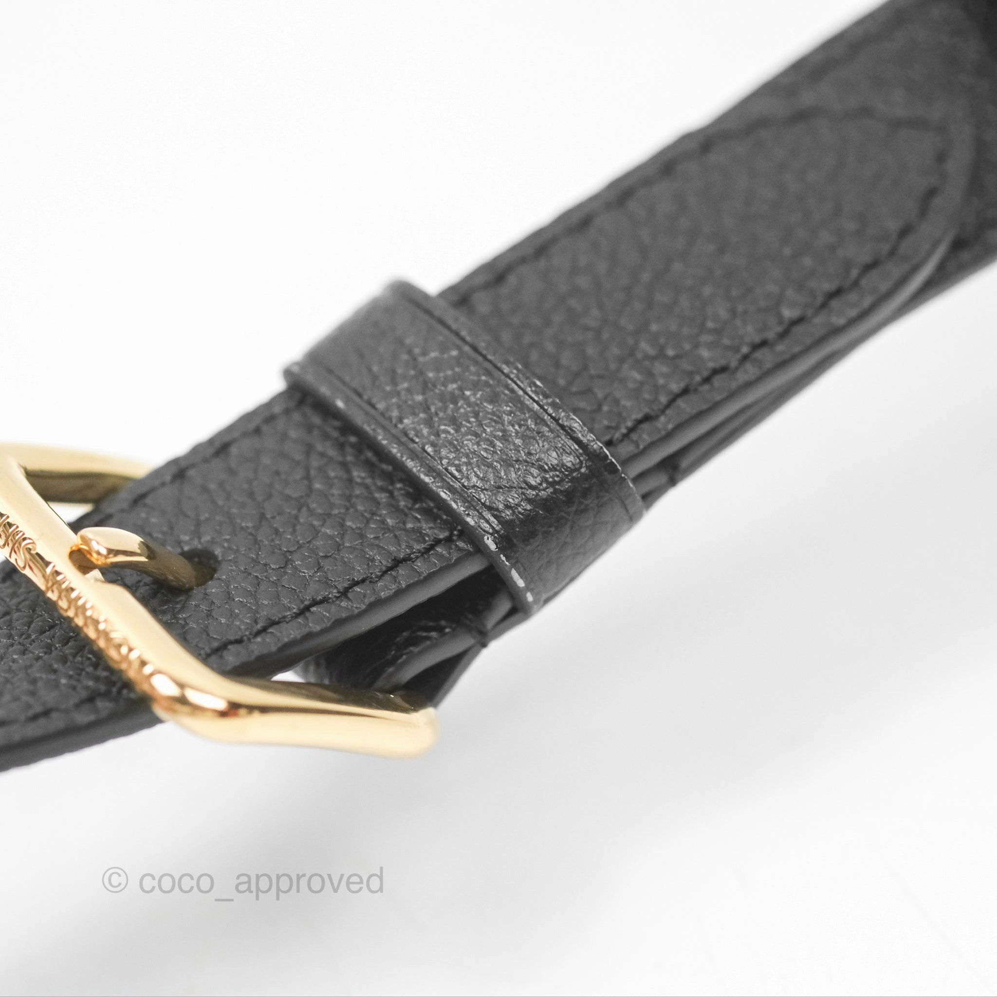 Louis Vuitton Madeleine BB Monogram Empreinte Black Beige