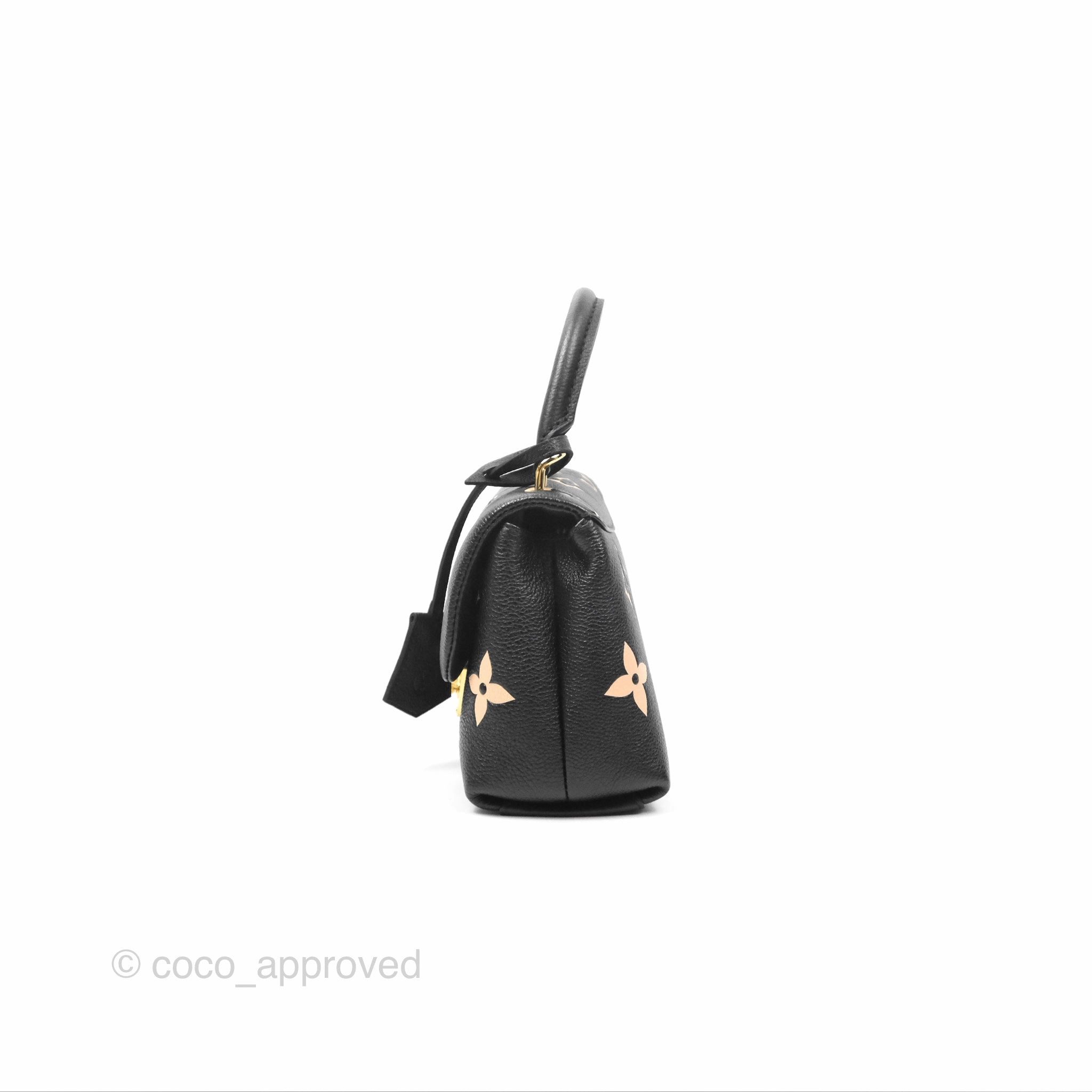 Louis Vuitton Madeleine BB Monogram Empreinte Black Beige