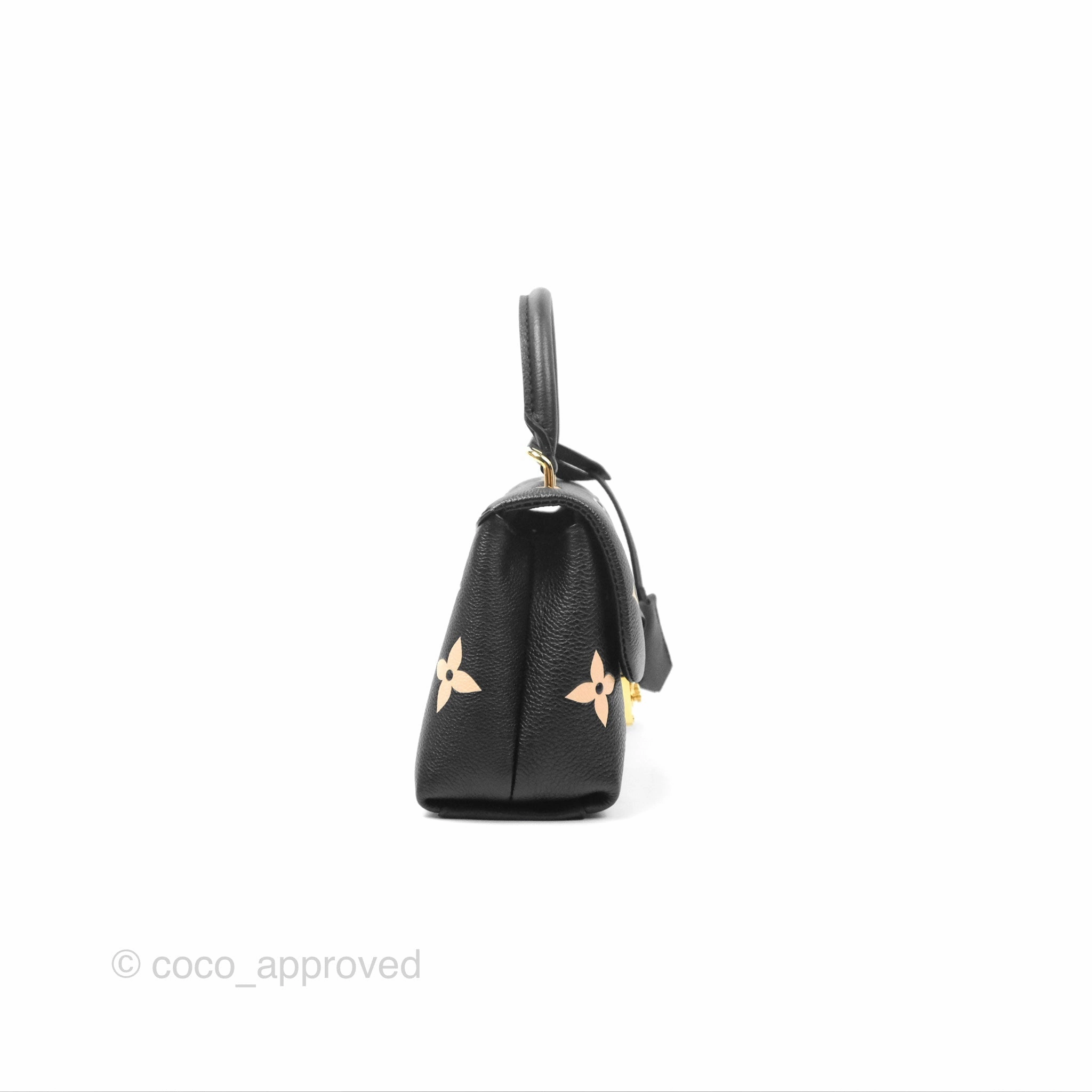 Louis Vuitton Madeleine BB Monogram Empreinte Black Beige