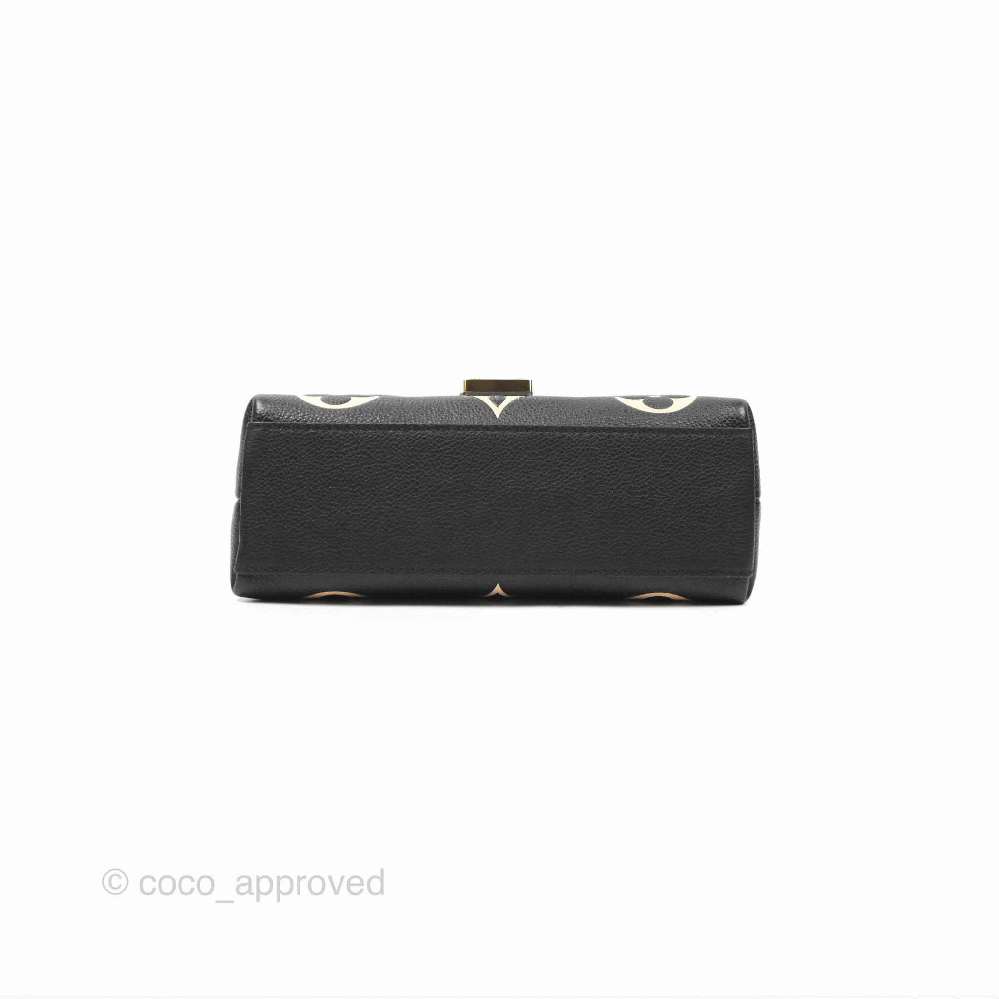 Louis Vuitton Madeleine BB Monogram Empreinte Black Beige