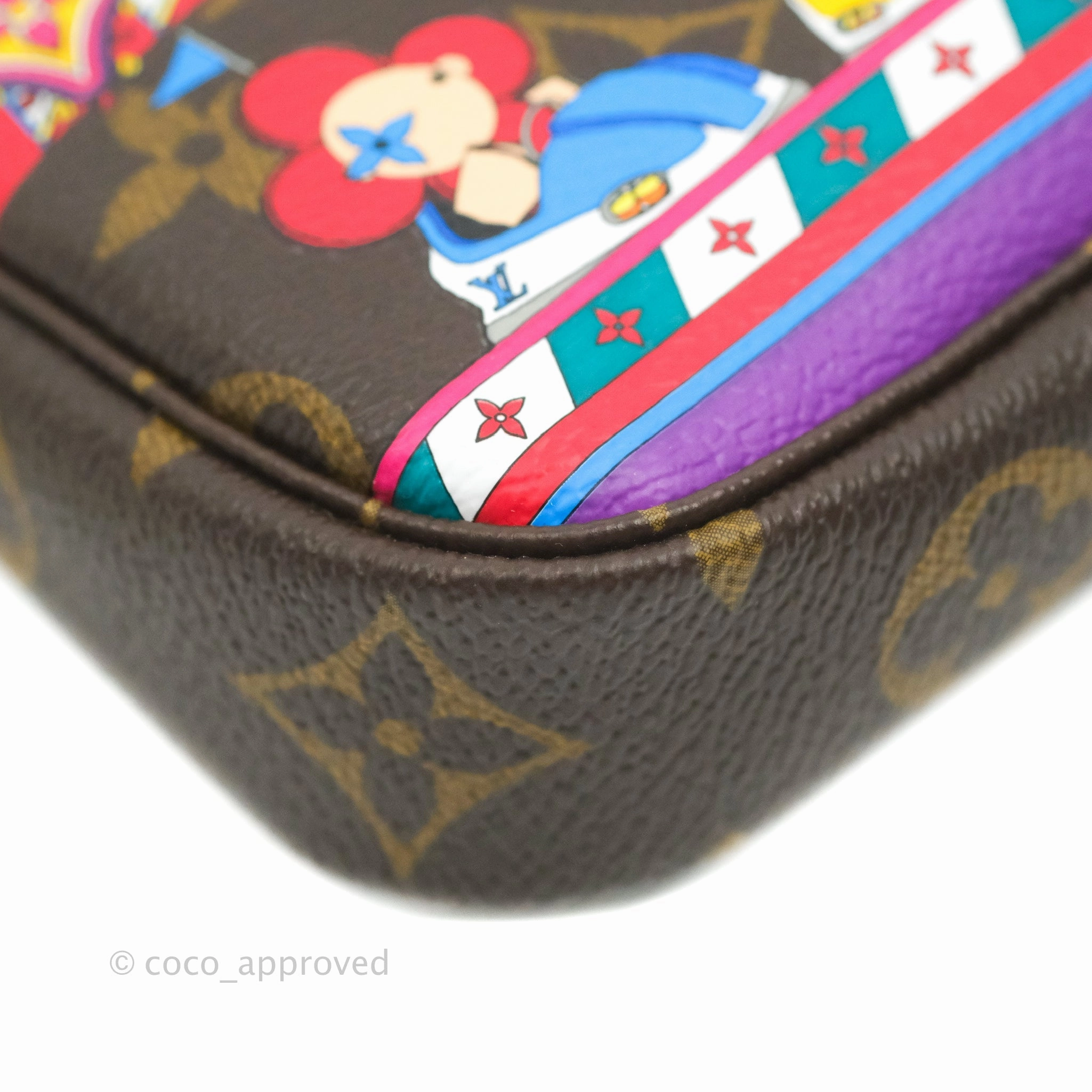 Louis Vuitton Monogram Canvas Christmas 2020 Animation Accessories Pochette