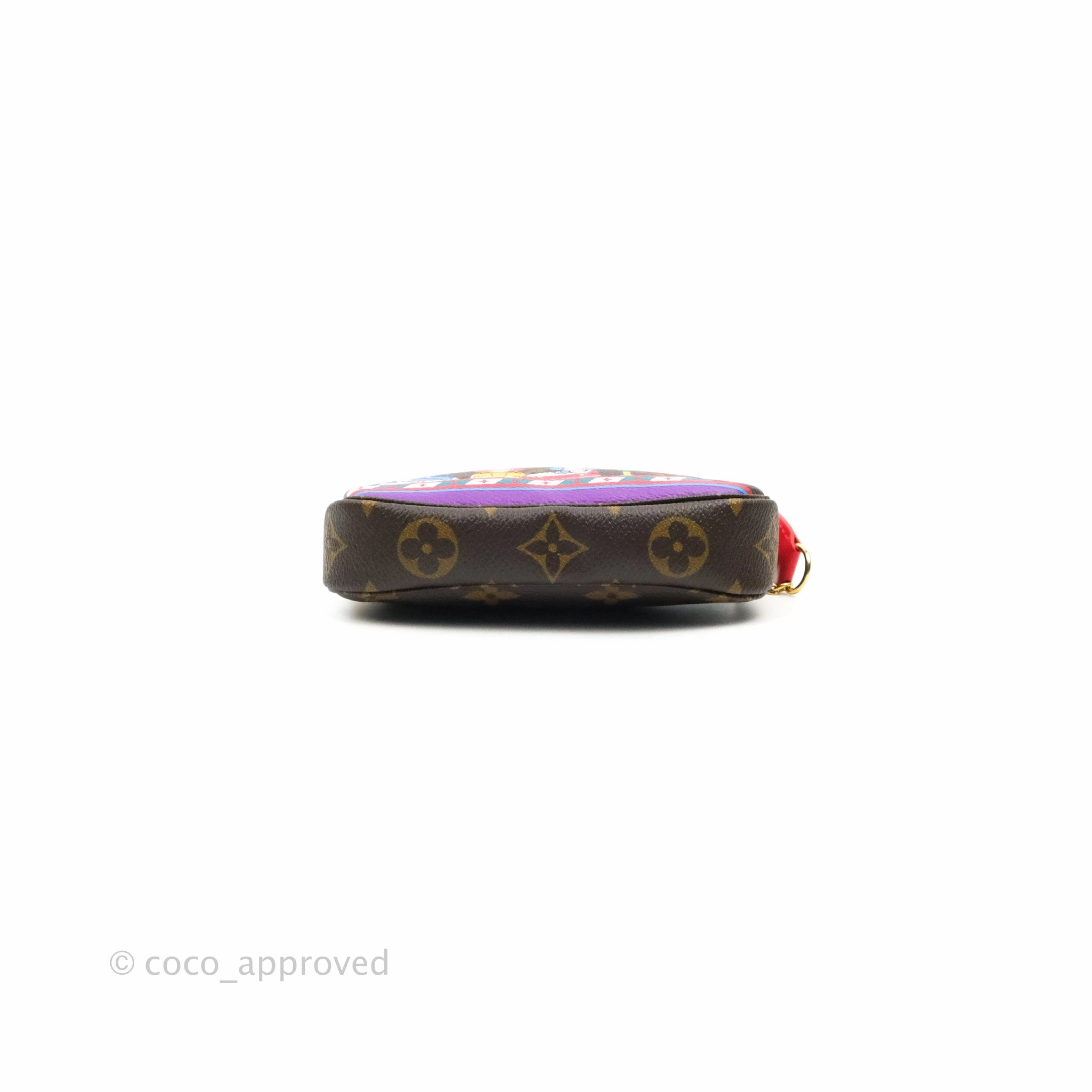 Louis Vuitton Monogram Canvas Christmas 2020 Animation Accessories Pochette