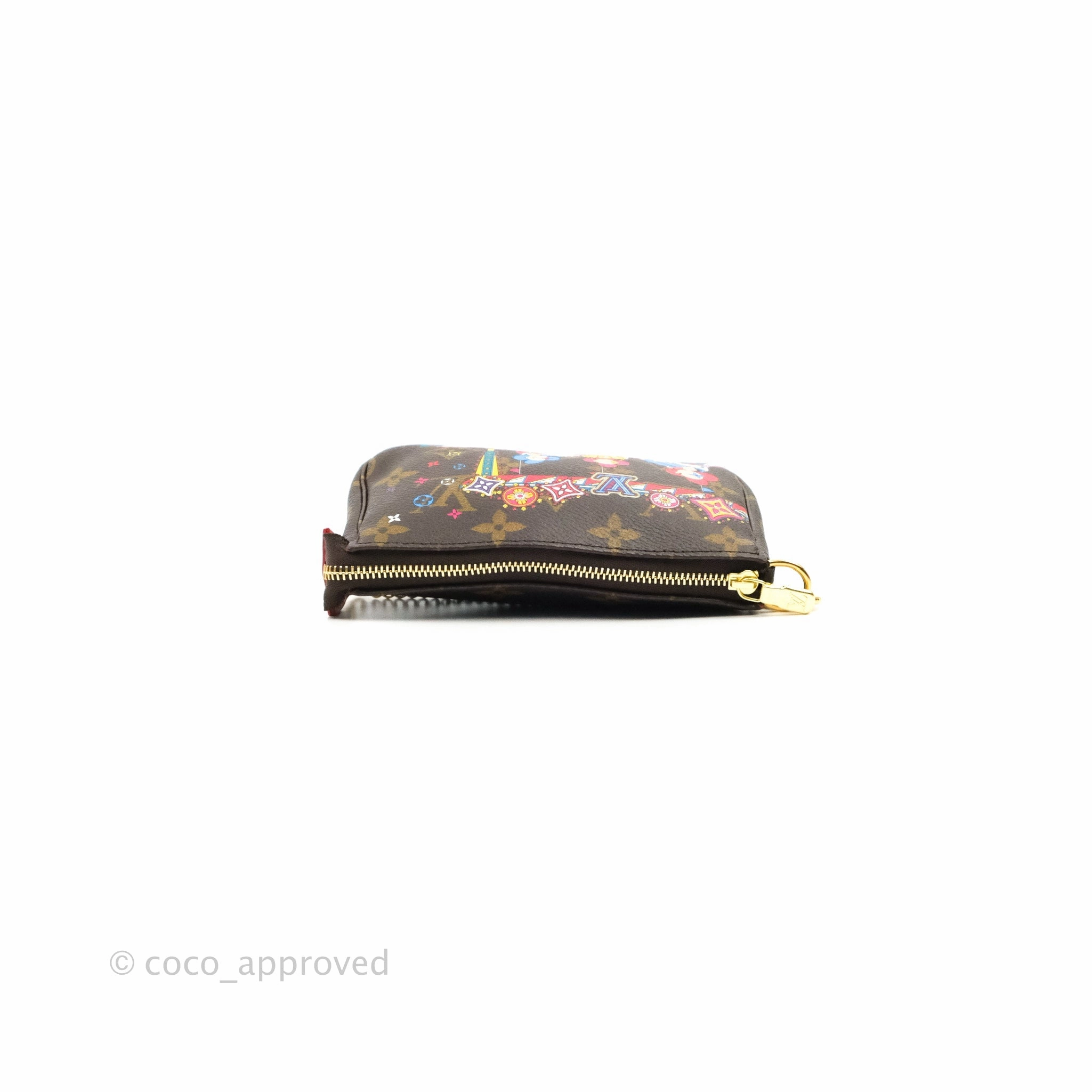 Louis Vuitton Monogram Canvas Christmas 2020 Animation Accessories Pochette