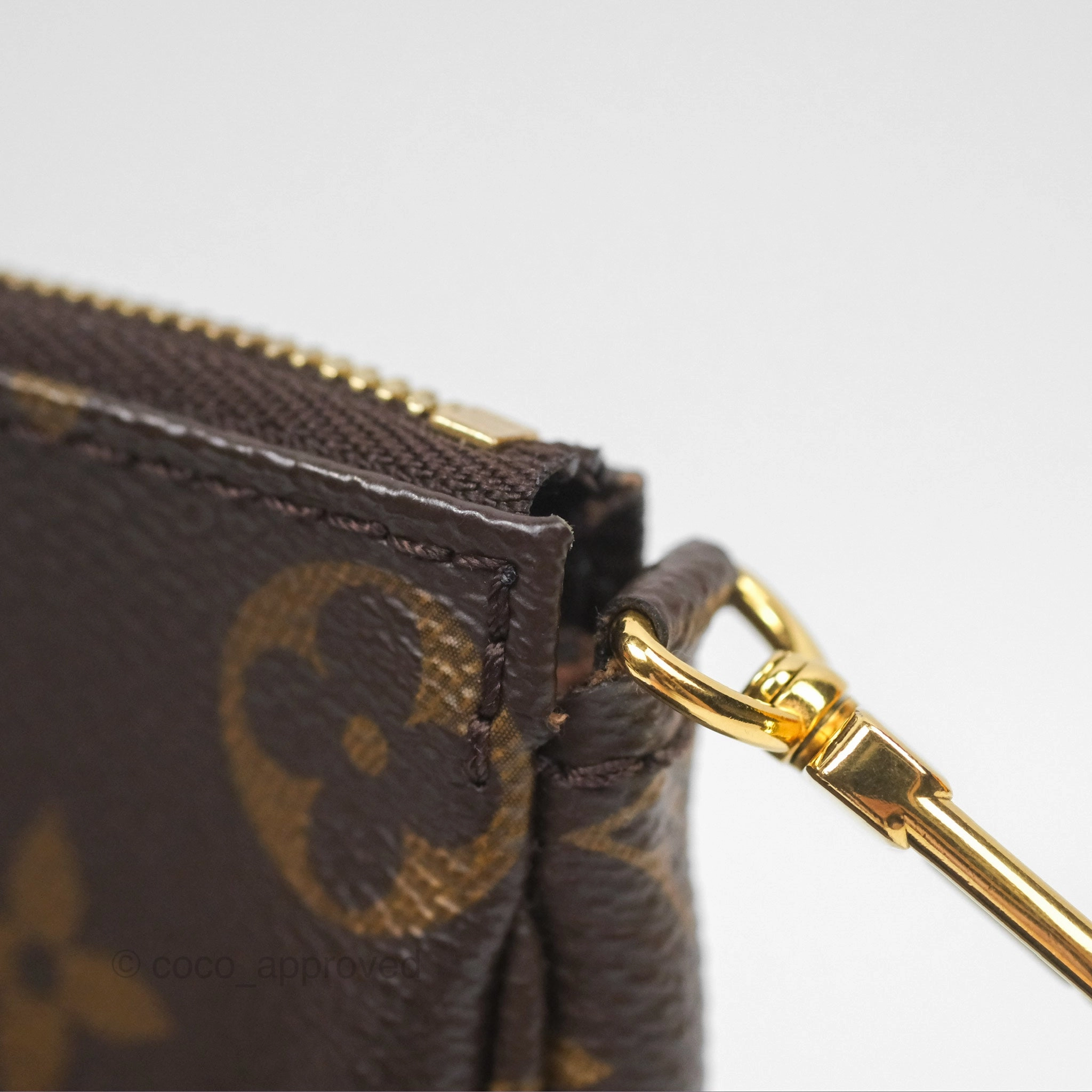 Louis Vuitton Multi Pochette Accessories Khaki Monogram Canvas