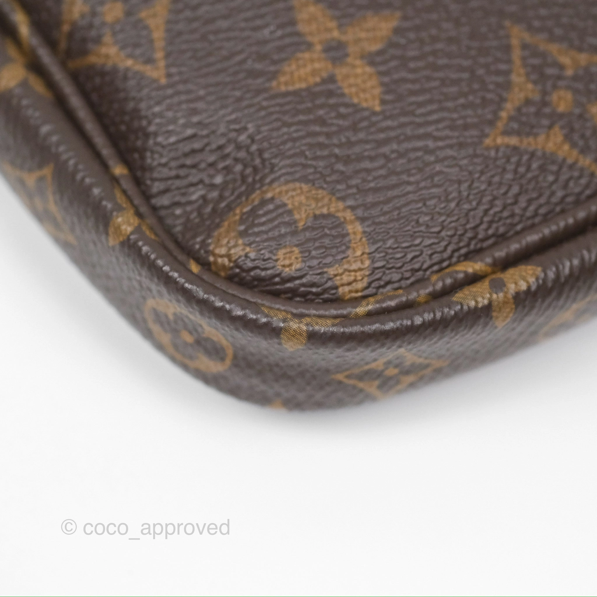 Louis Vuitton Multi Pochette Accessories Khaki Monogram Canvas