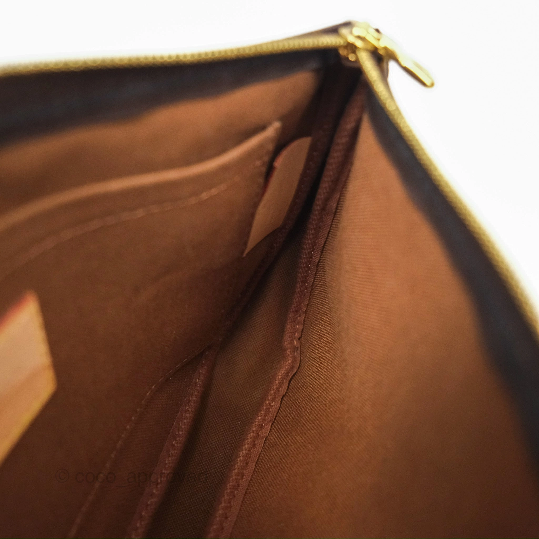 Louis Vuitton Multi Pochette Accessories Khaki Monogram Canvas