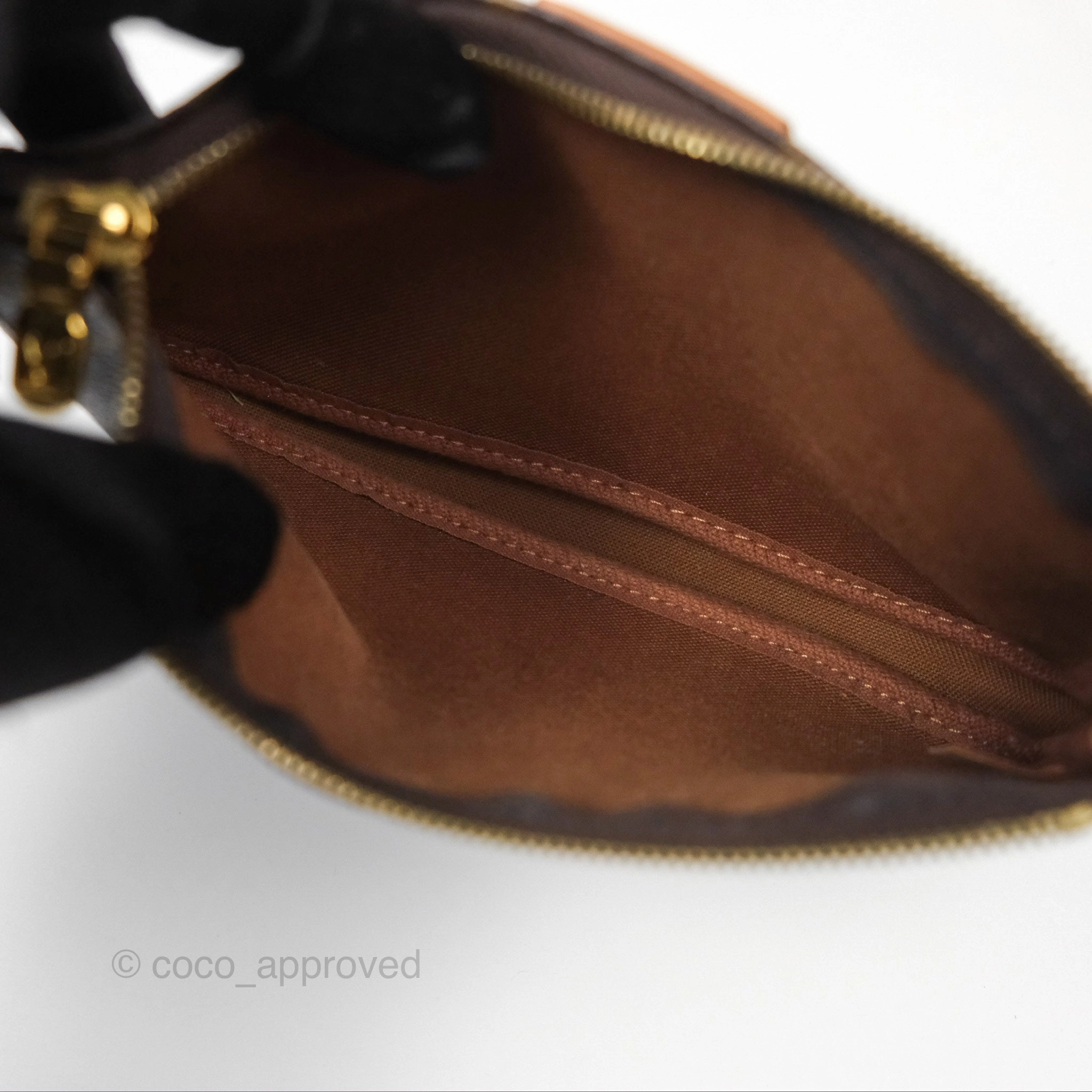 Louis Vuitton Multi Pochette Accessories Khaki Monogram Canvas