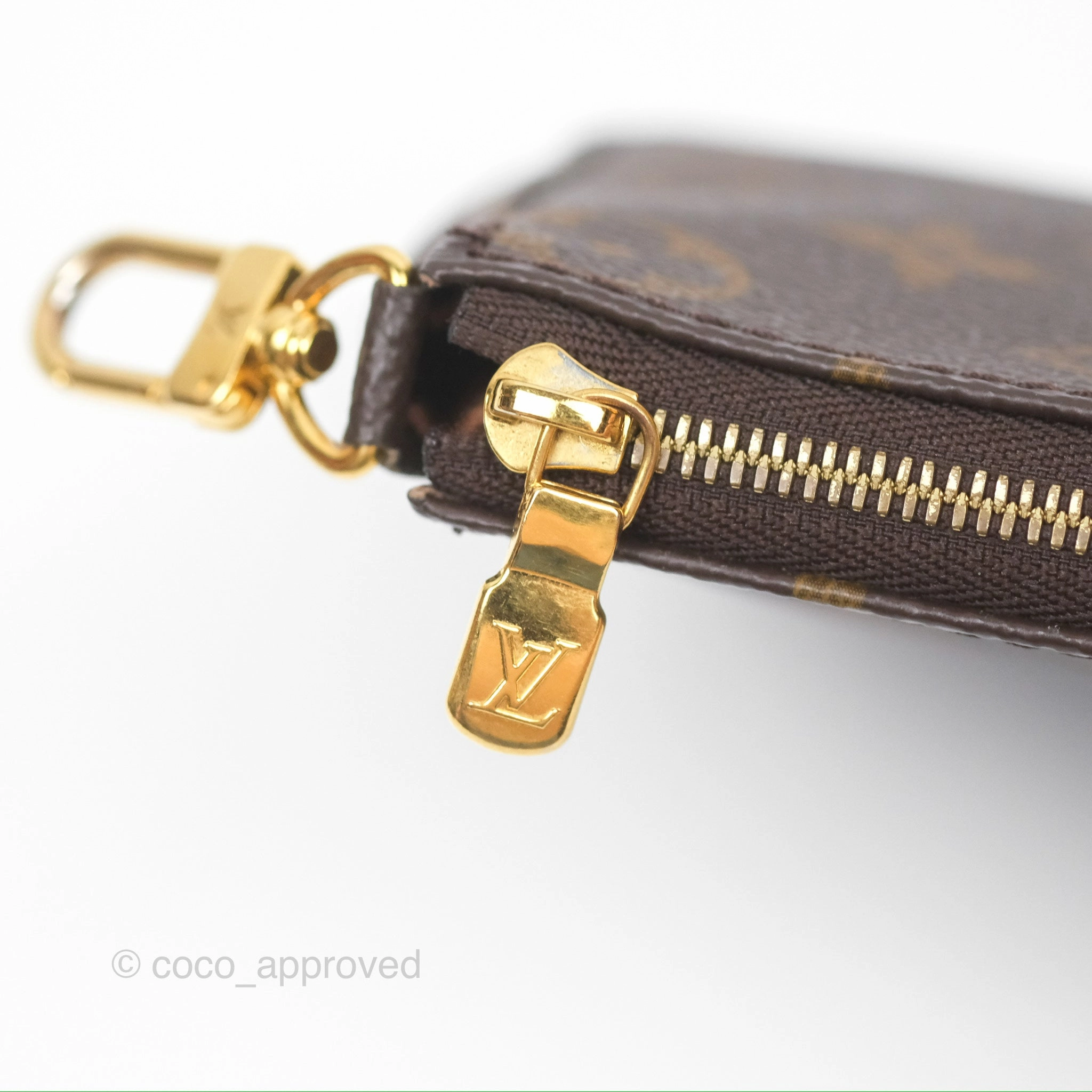 Louis Vuitton Multi Pochette Accessories Khaki Monogram Canvas