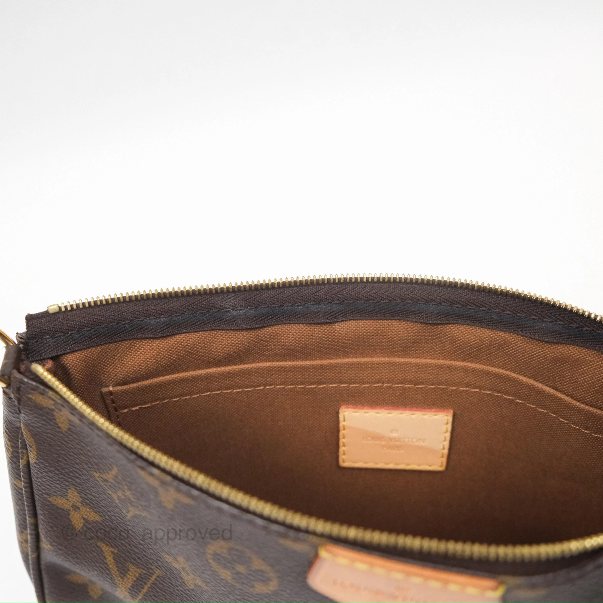 Louis Vuitton Multi Pochette Accessories Khaki Monogram Canvas