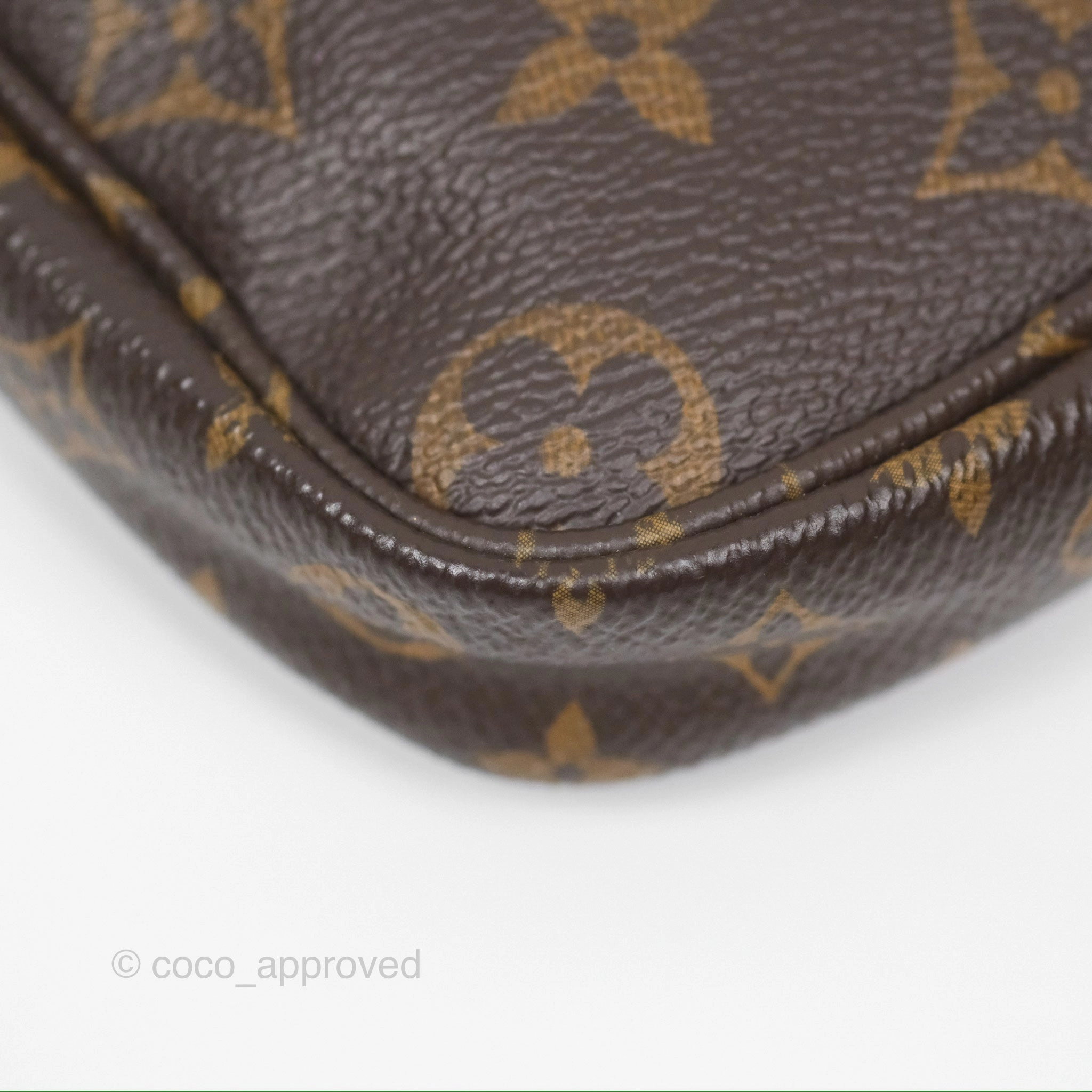 Louis Vuitton Multi Pochette Accessories Khaki Monogram Canvas
