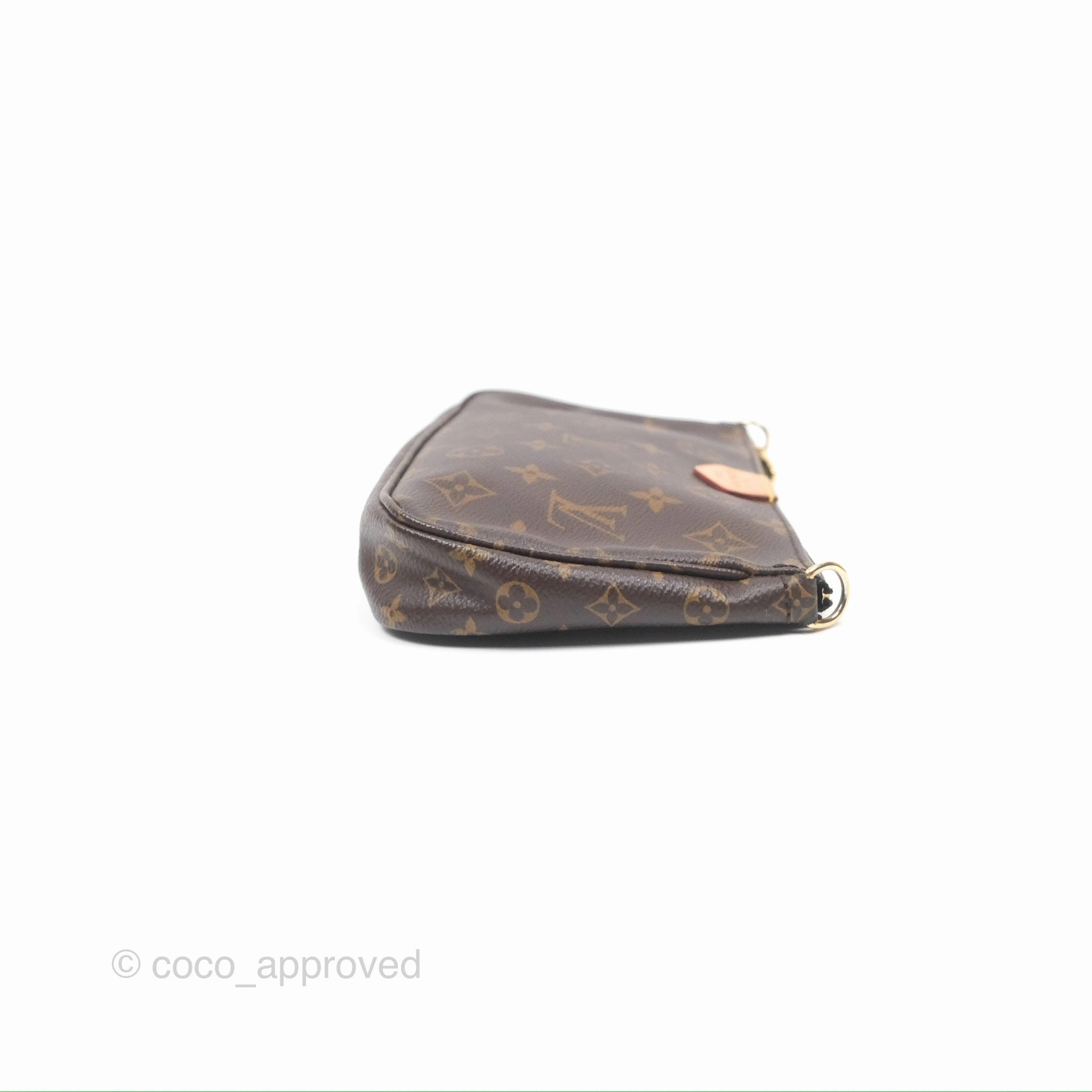 Louis Vuitton Multi Pochette Accessories Khaki Monogram Canvas