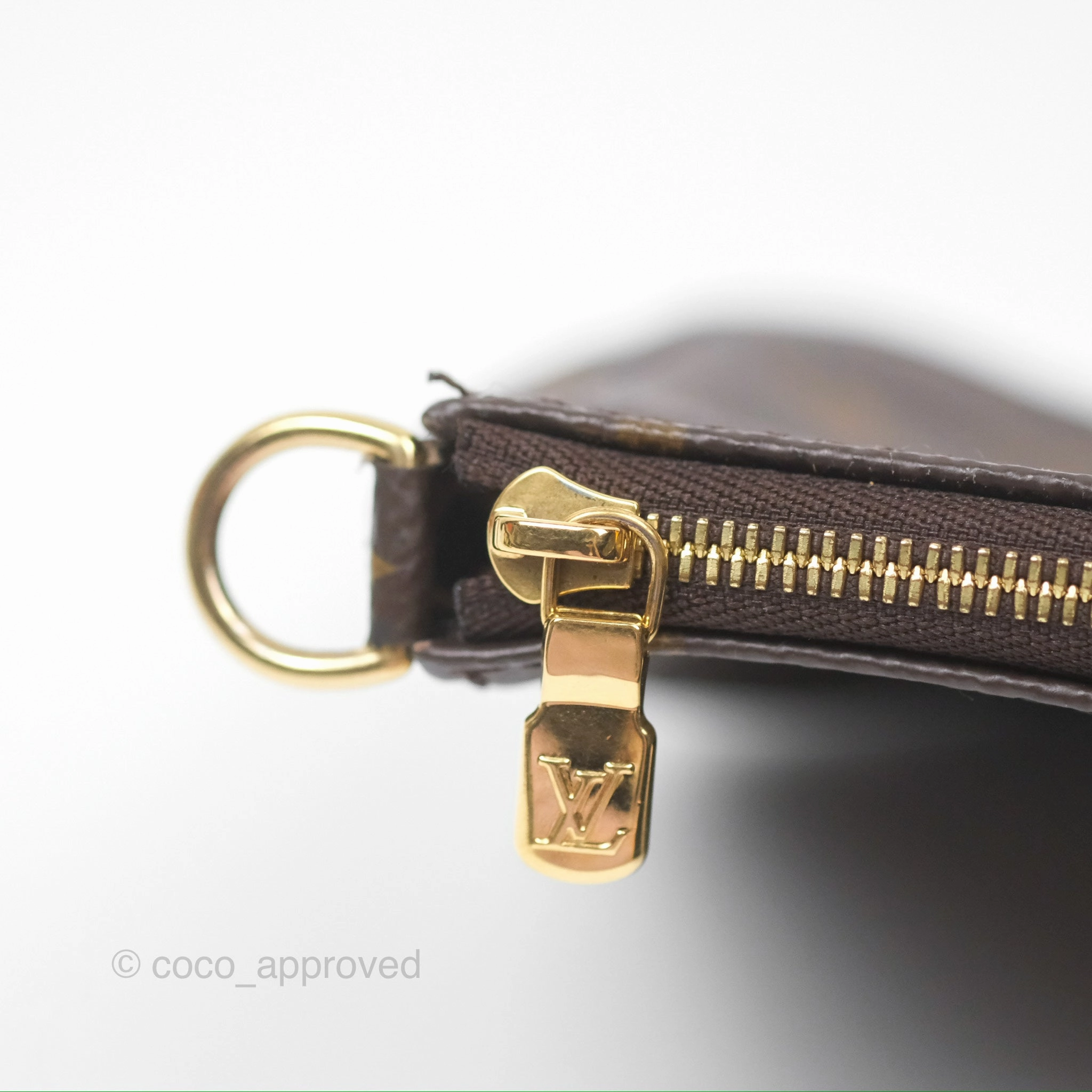 Louis Vuitton Multi Pochette Accessories Khaki Monogram Canvas