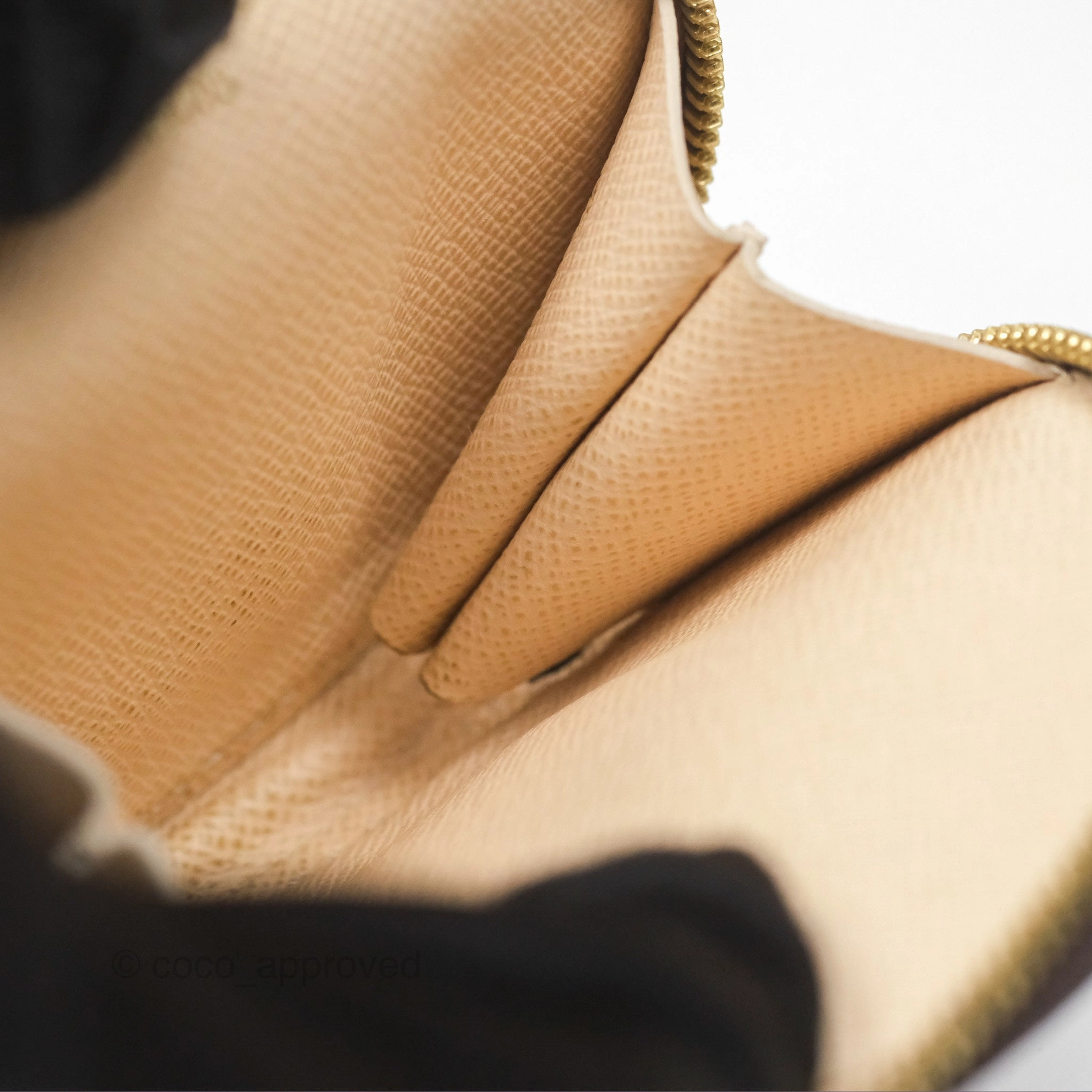 Louis Vuitton Multi Pochette Accessories Khaki Monogram Canvas