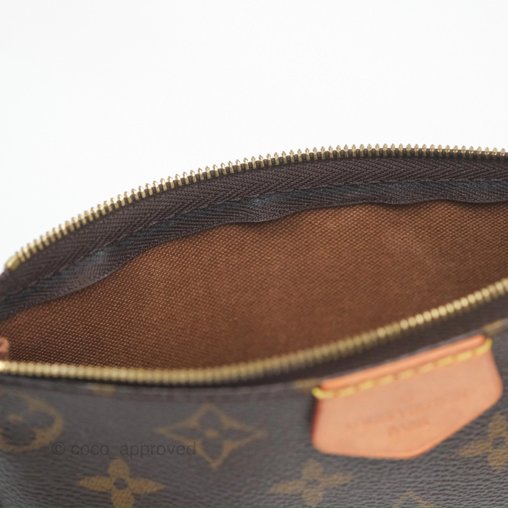 Louis Vuitton Multi Pochette Accessories Khaki Monogram Canvas
