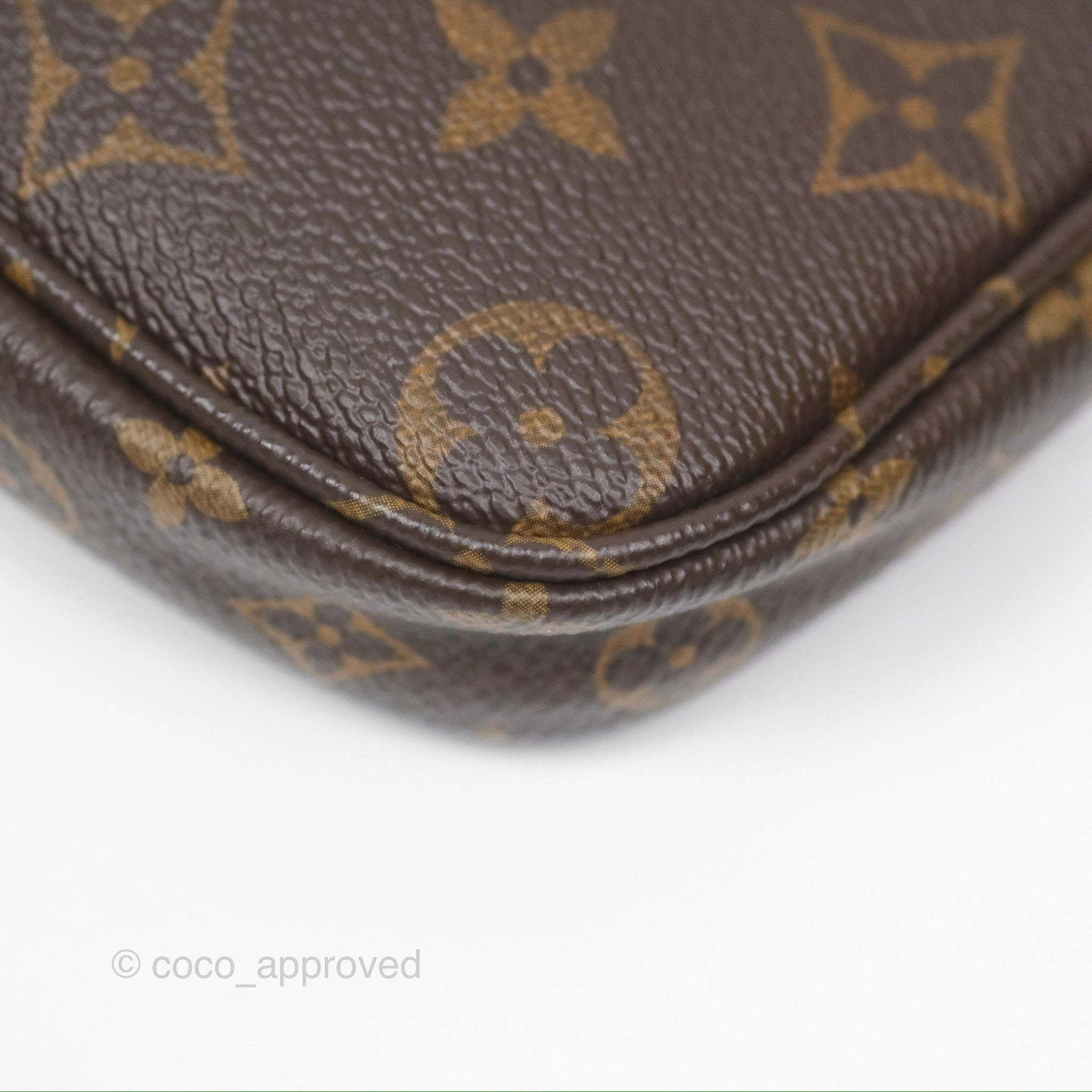 Louis Vuitton Multi Pochette Accessories Khaki Monogram Canvas