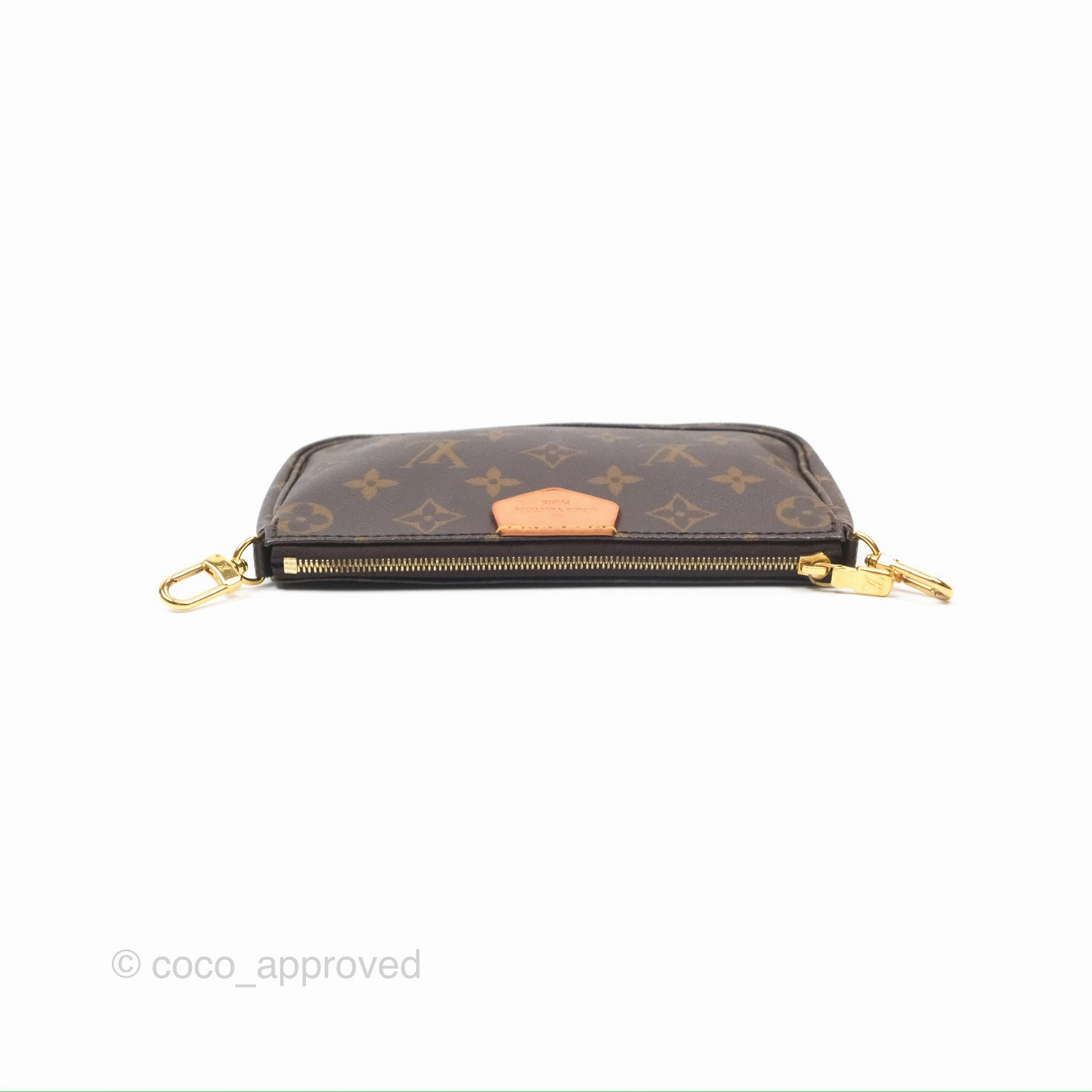 Louis Vuitton Multi Pochette Accessories Khaki Monogram Canvas