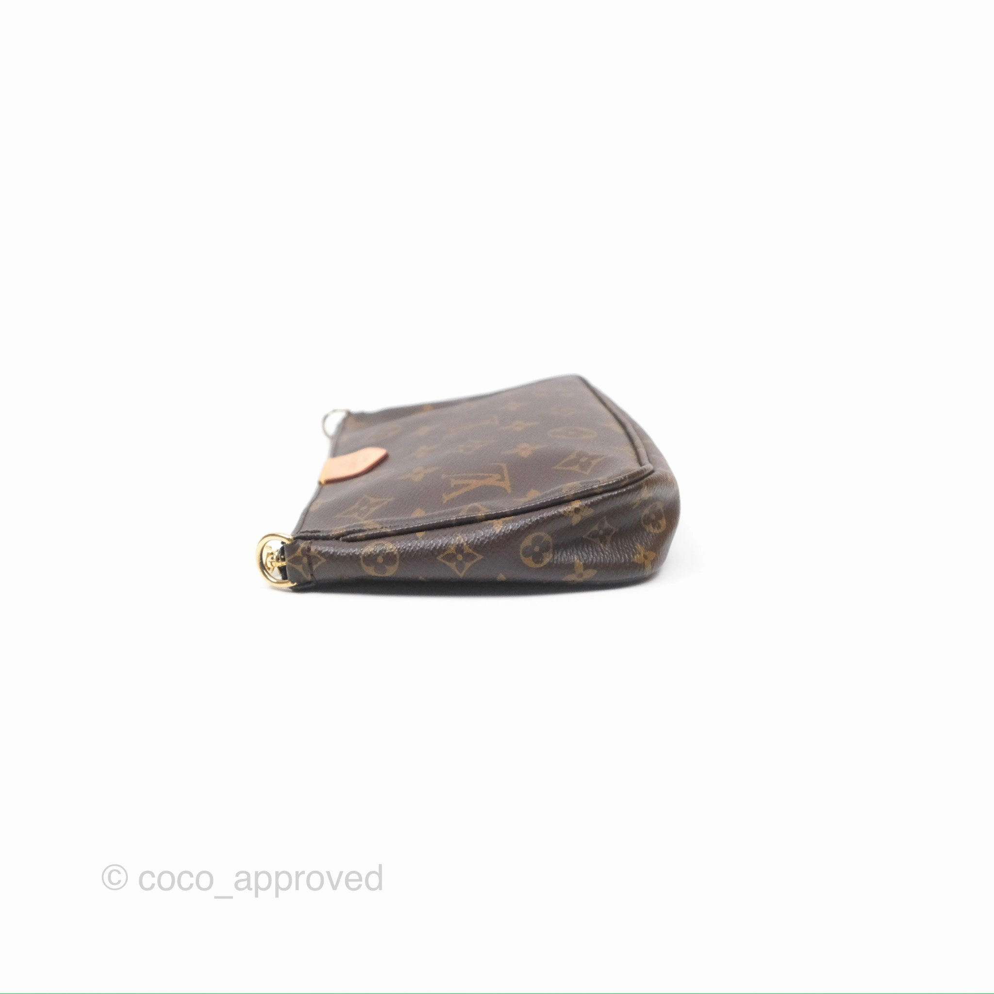 Louis Vuitton Multi Pochette Accessories Khaki Monogram Canvas