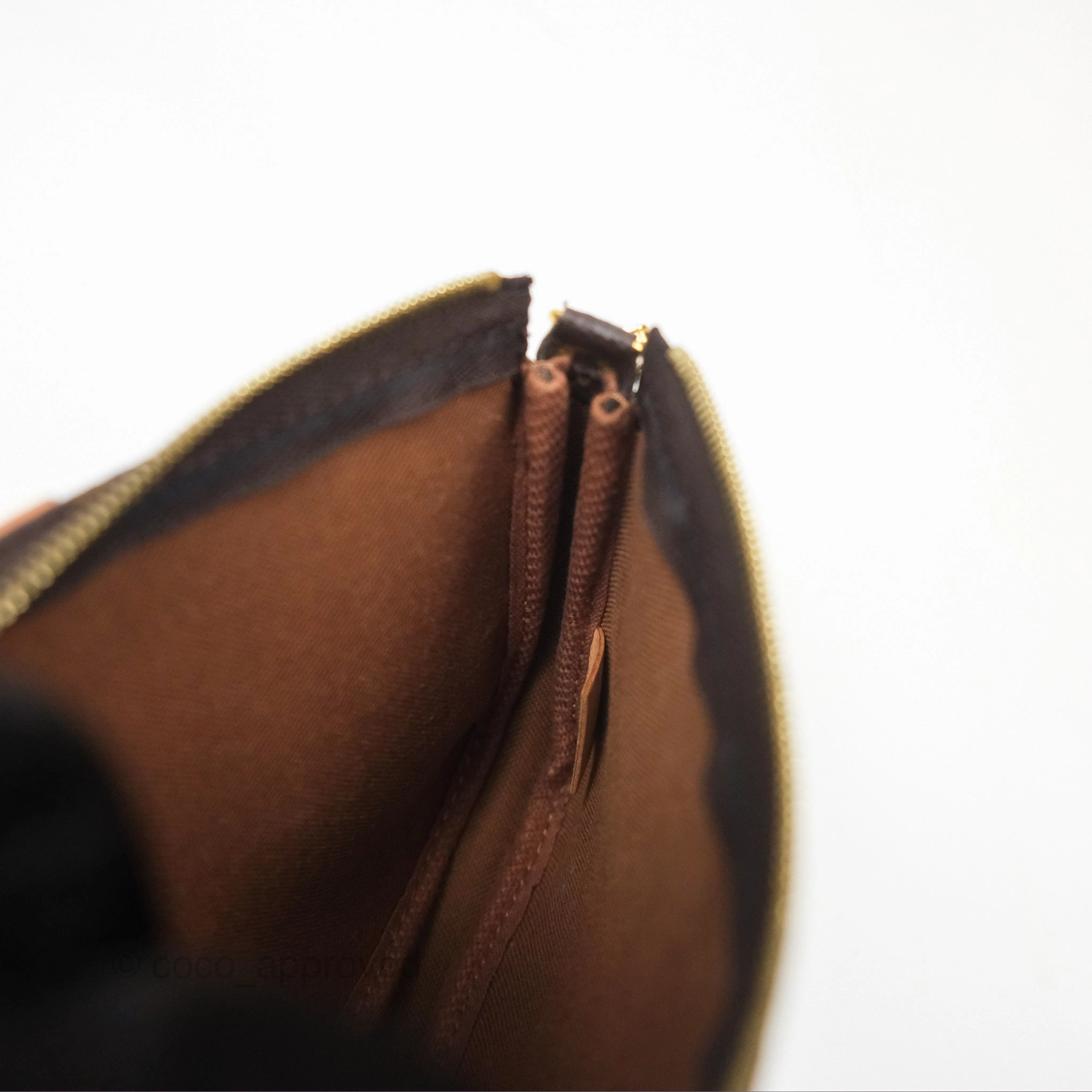Louis Vuitton Multi Pochette Accessories Khaki Monogram Canvas