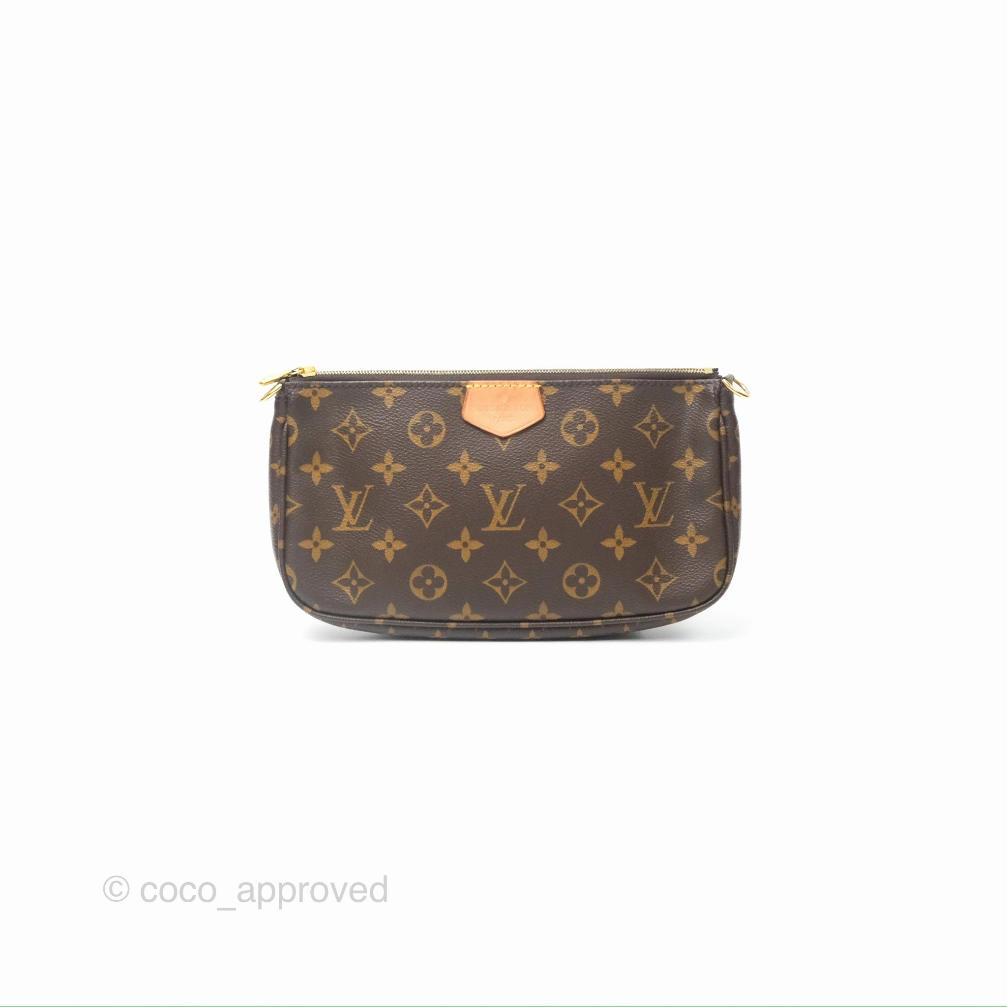 Louis Vuitton Multi Pochette Accessories Monogram Khaki