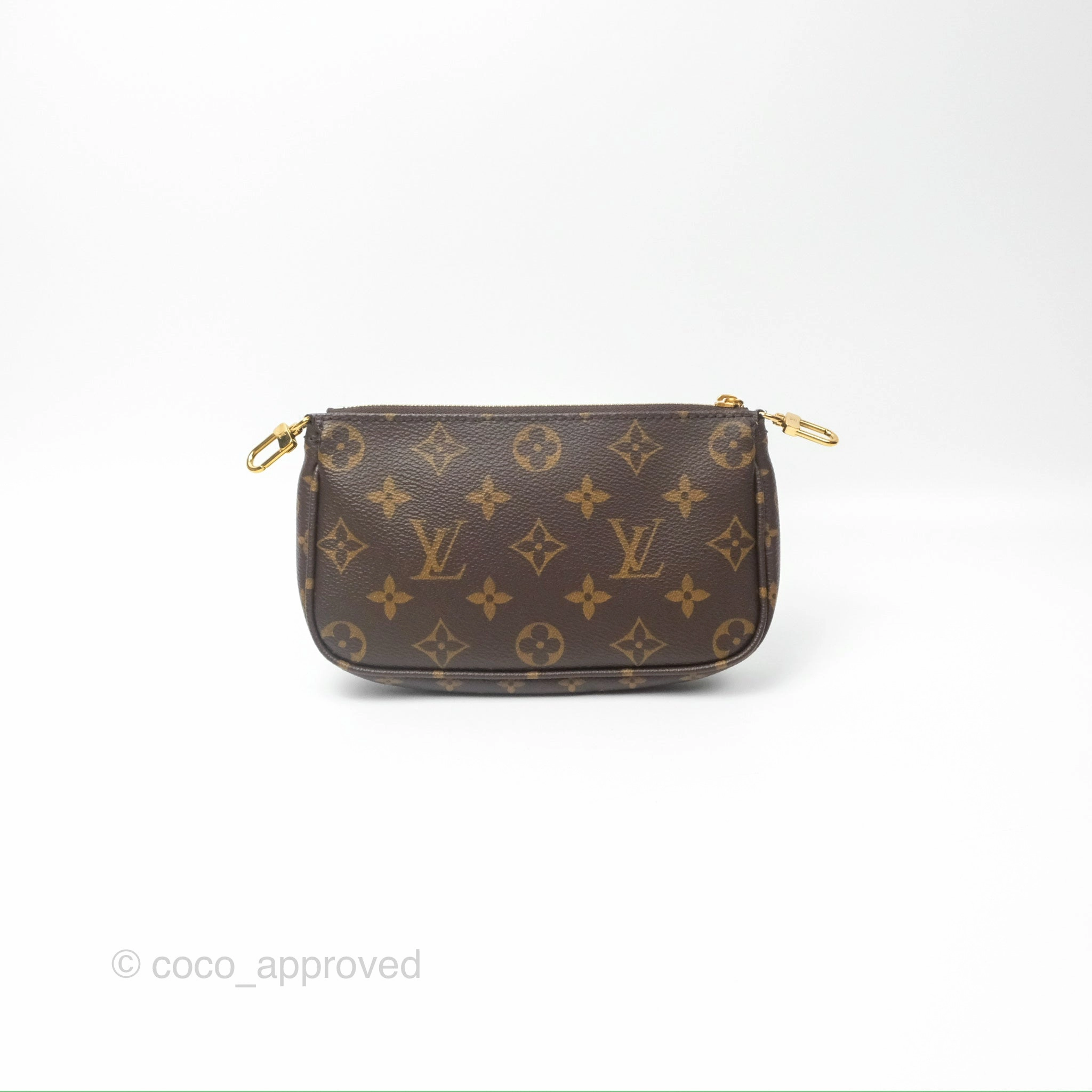 Louis Vuitton Multi Pochette Accessories Monogram Khaki