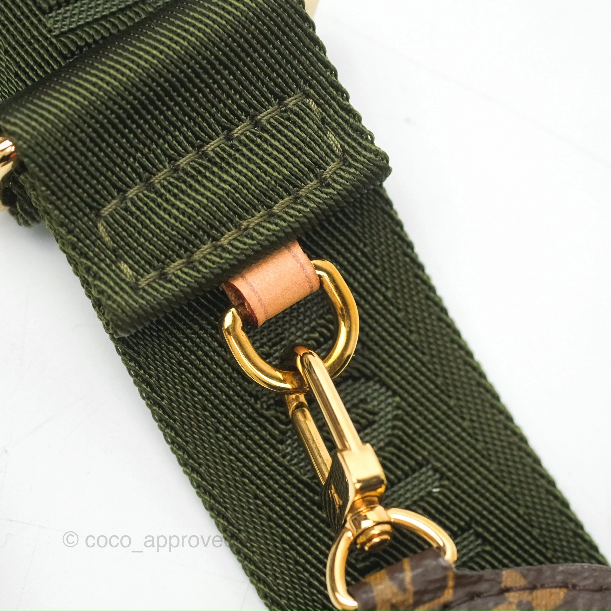 Louis Vuitton Multi Pochette Accessories Monogram Khaki