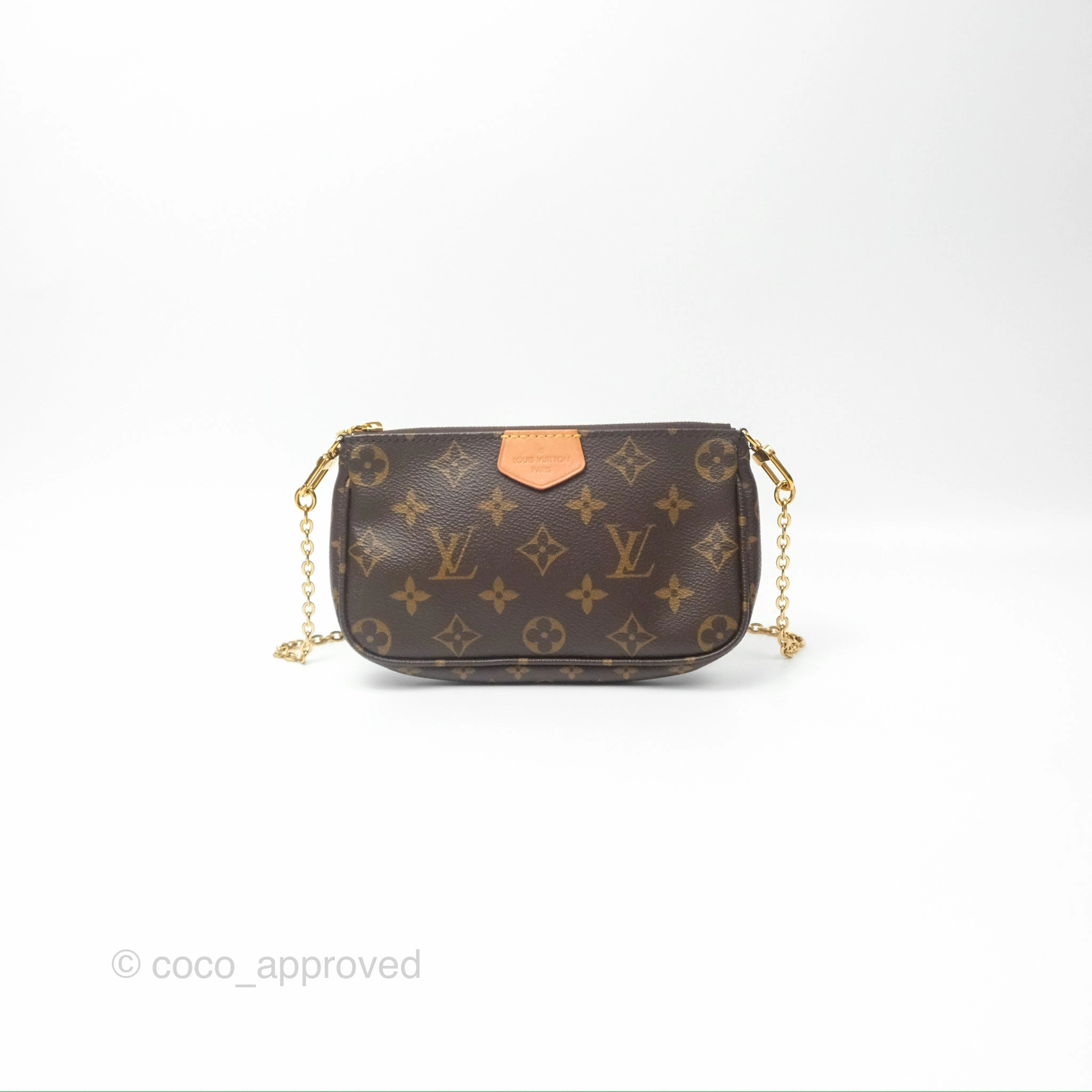 Louis Vuitton Multi Pochette Accessories Monogram Khaki