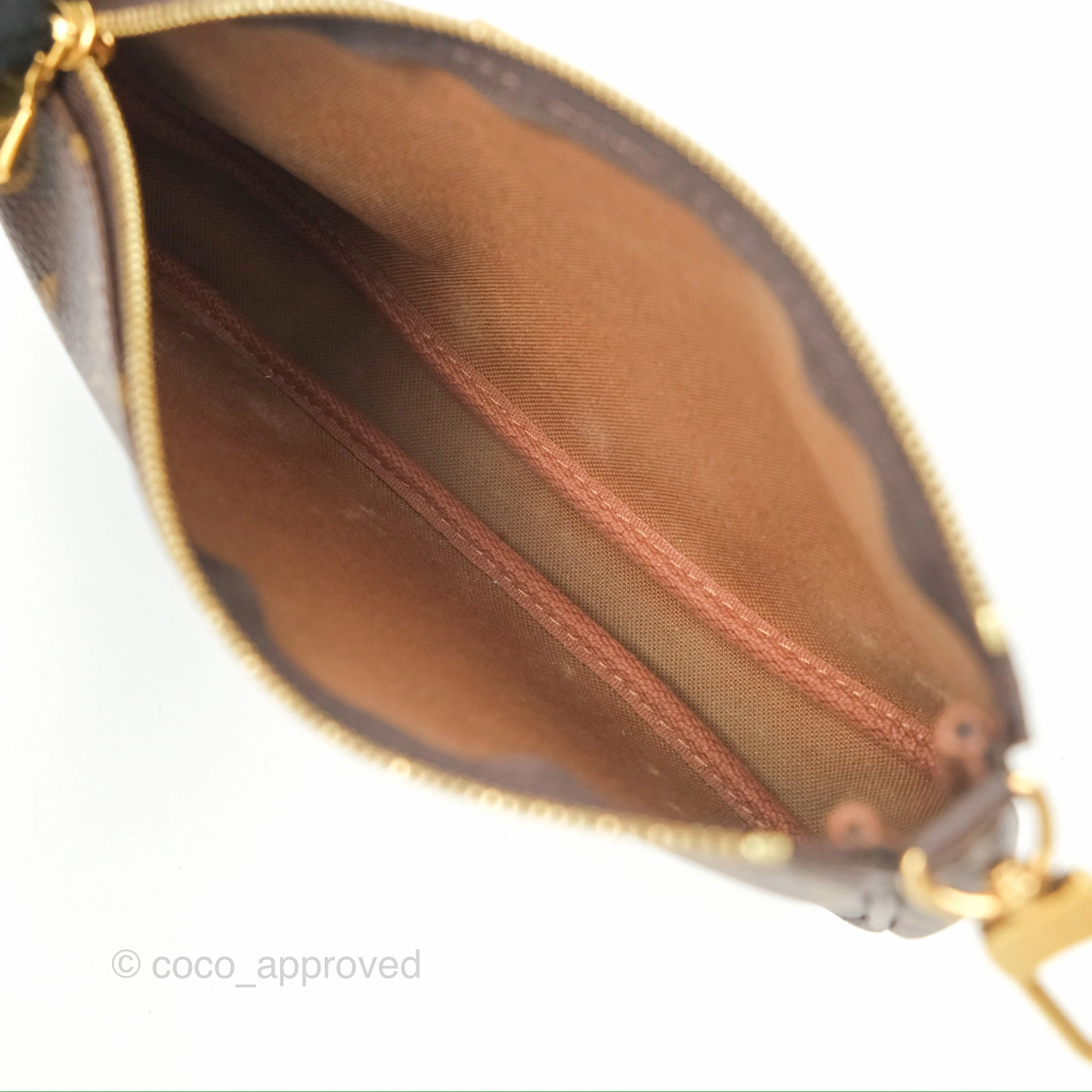 Louis Vuitton Multi Pochette Accessories Monogram Khaki