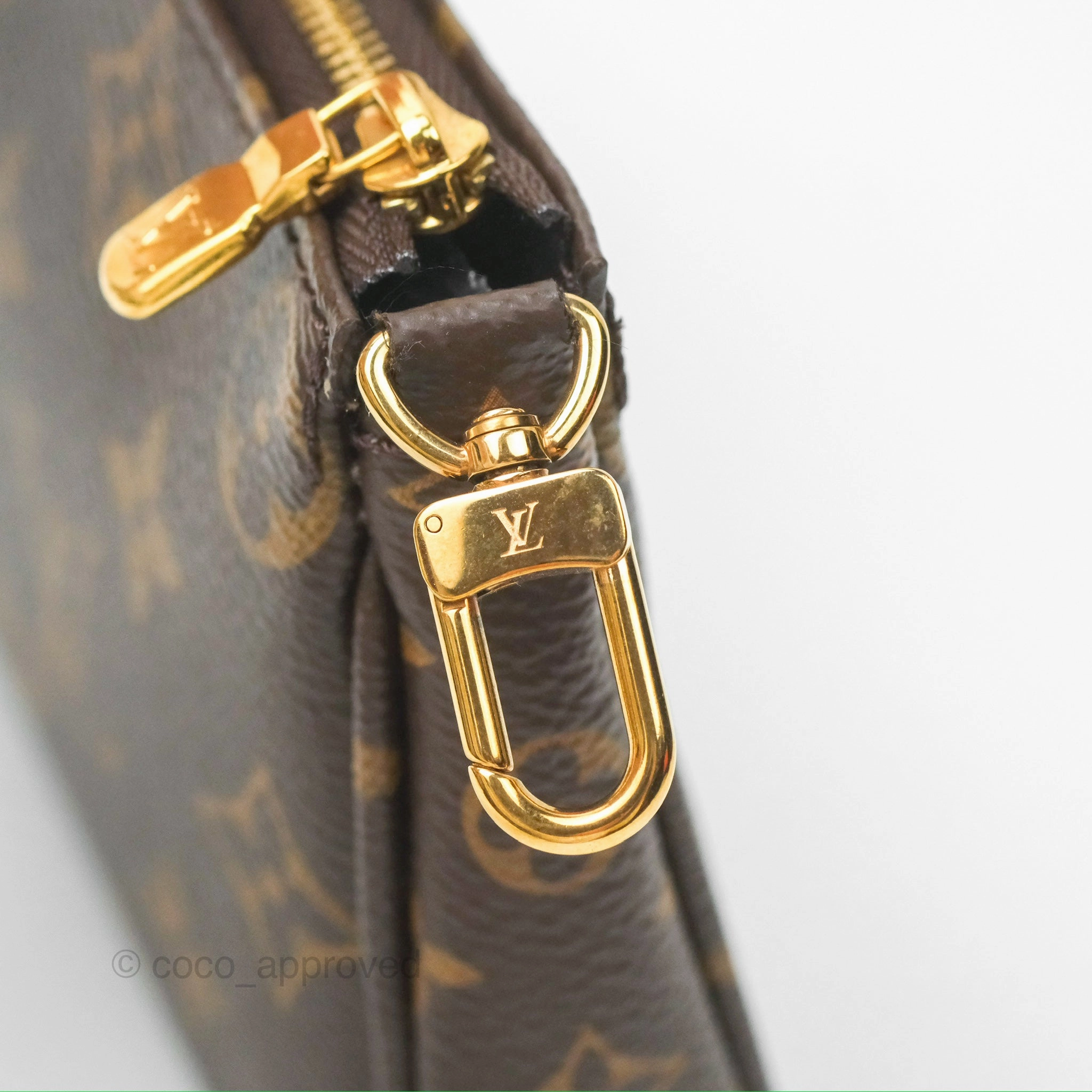 Louis Vuitton Multi Pochette Accessories Monogram Khaki