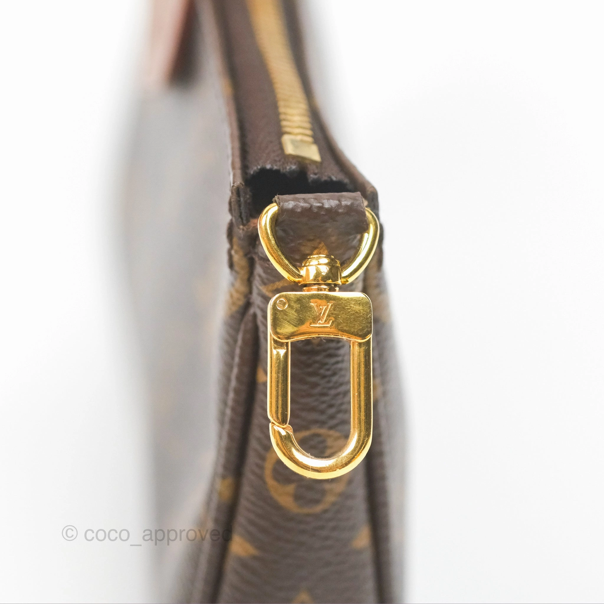 Louis Vuitton Multi Pochette Accessories Pink Monogram Canvas