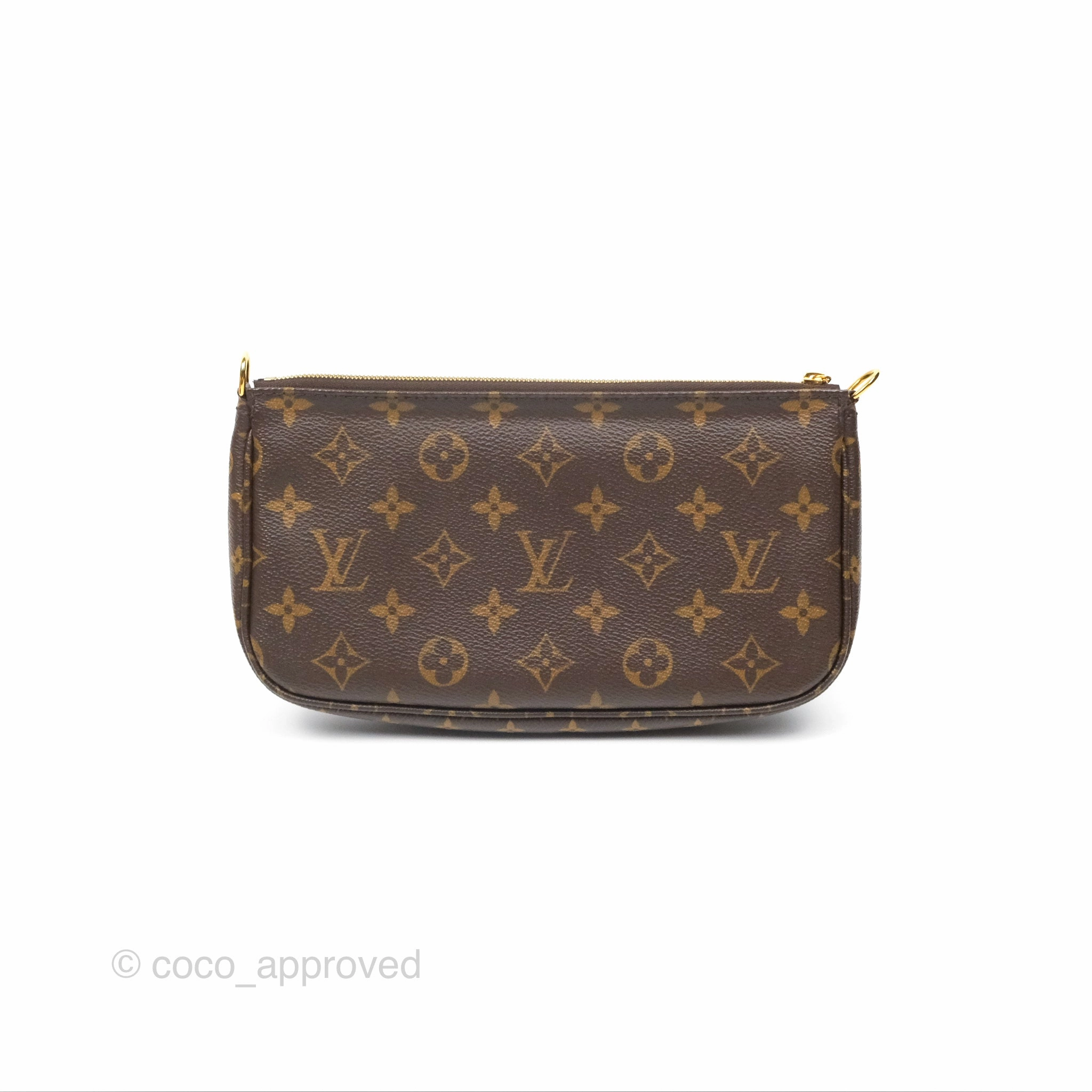 Louis Vuitton Multi Pochette Accessories Pink Monogram Canvas