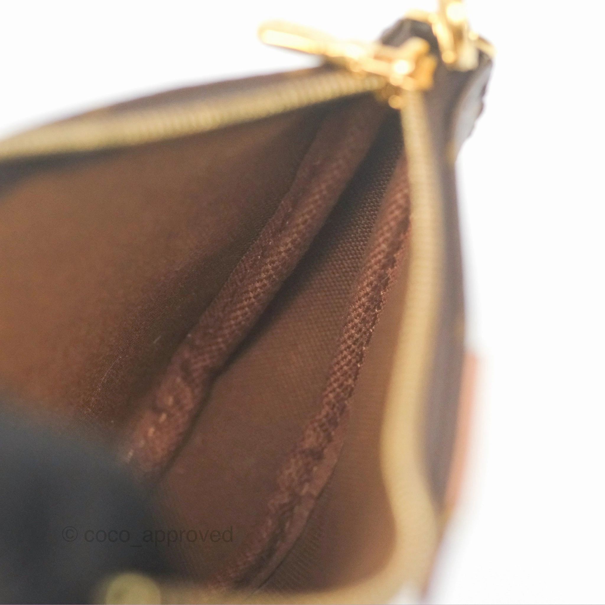 Louis Vuitton Multi Pochette Accessories Pink Monogram Canvas
