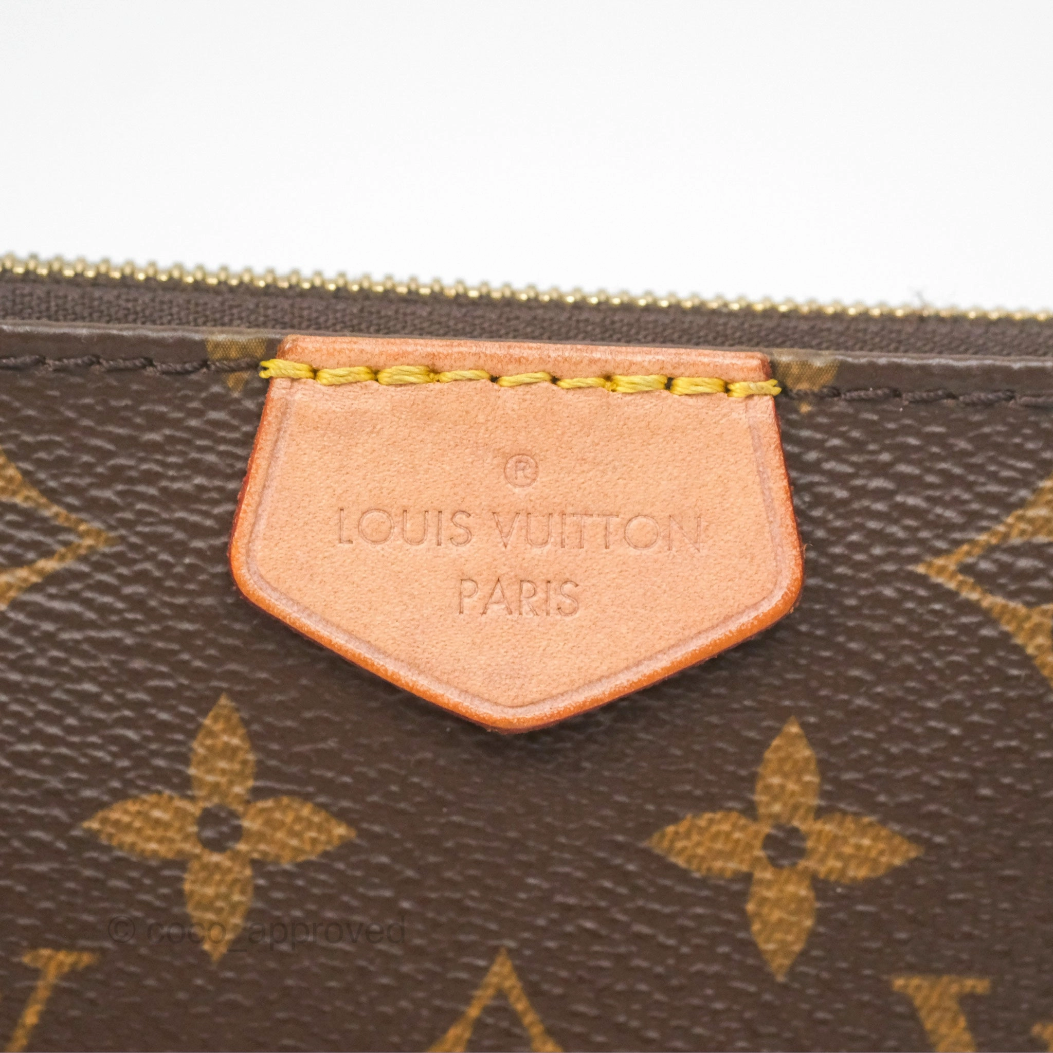 Louis Vuitton Multi Pochette Accessories Pink Monogram Canvas