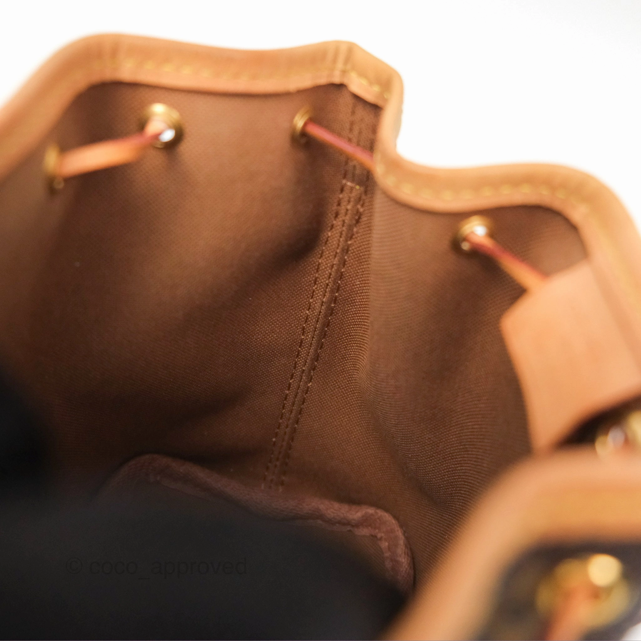Louis Vuitton Nano Noe Monogram Canvas