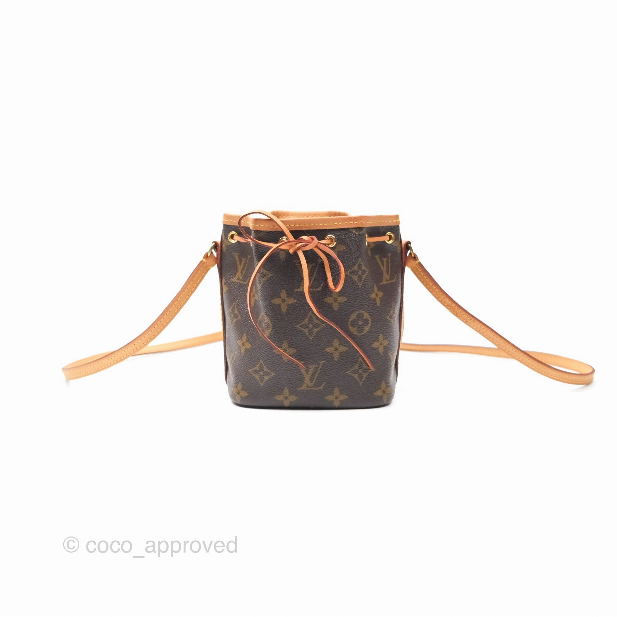 Louis Vuitton Nano Noe Monogram Canvas