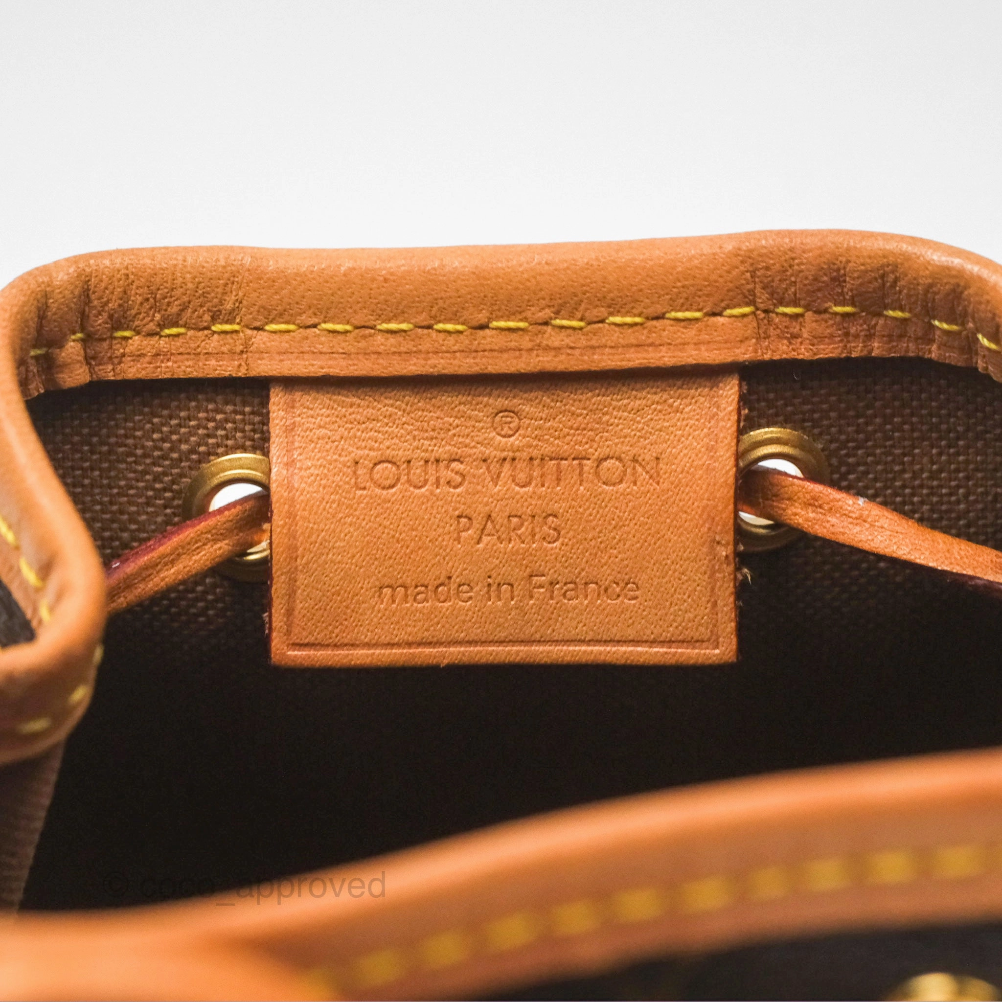 Louis Vuitton Nano Noe Monogram Canvas