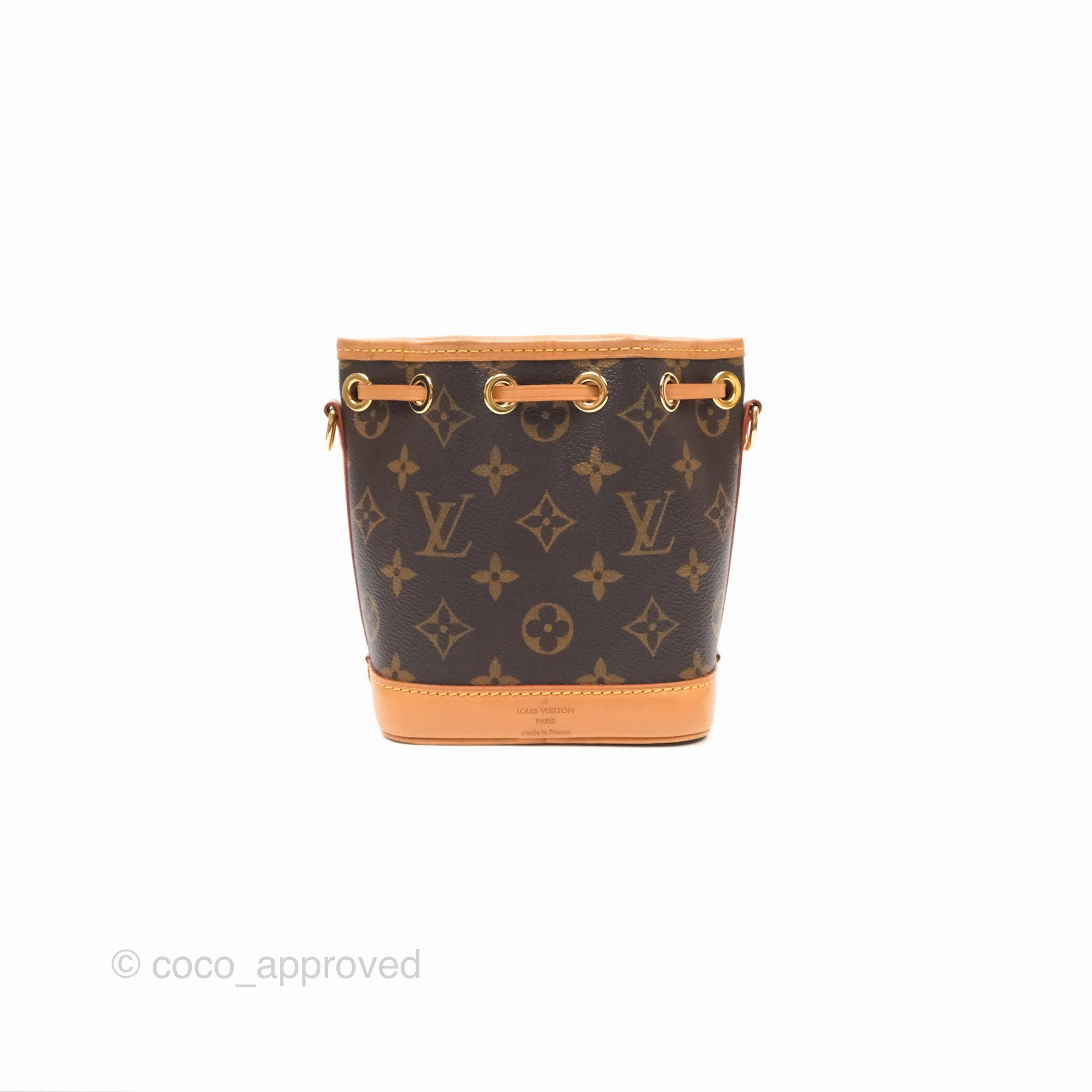 Louis Vuitton Nano Noe Monogram Canvas