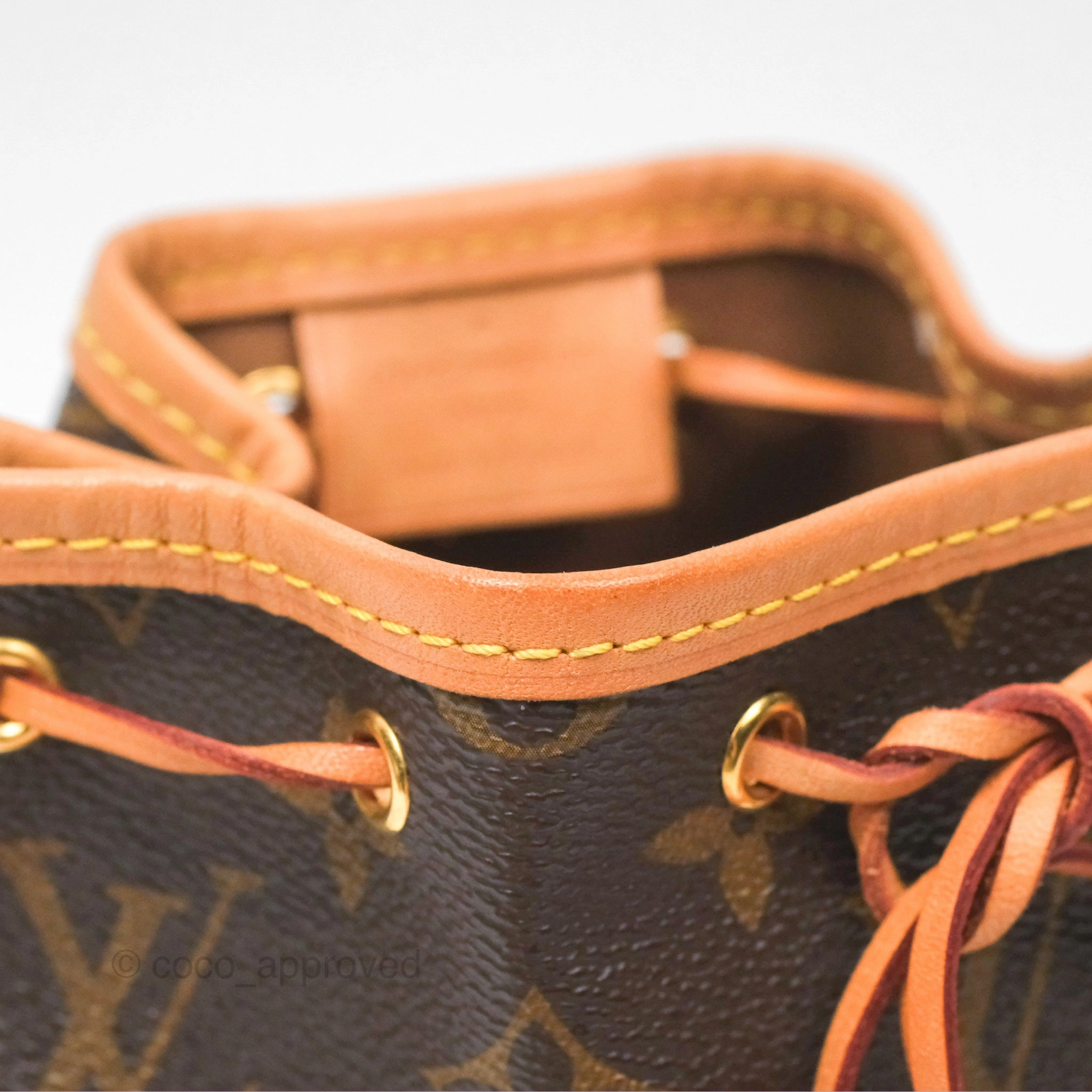 Louis Vuitton Nano Noe Monogram Canvas