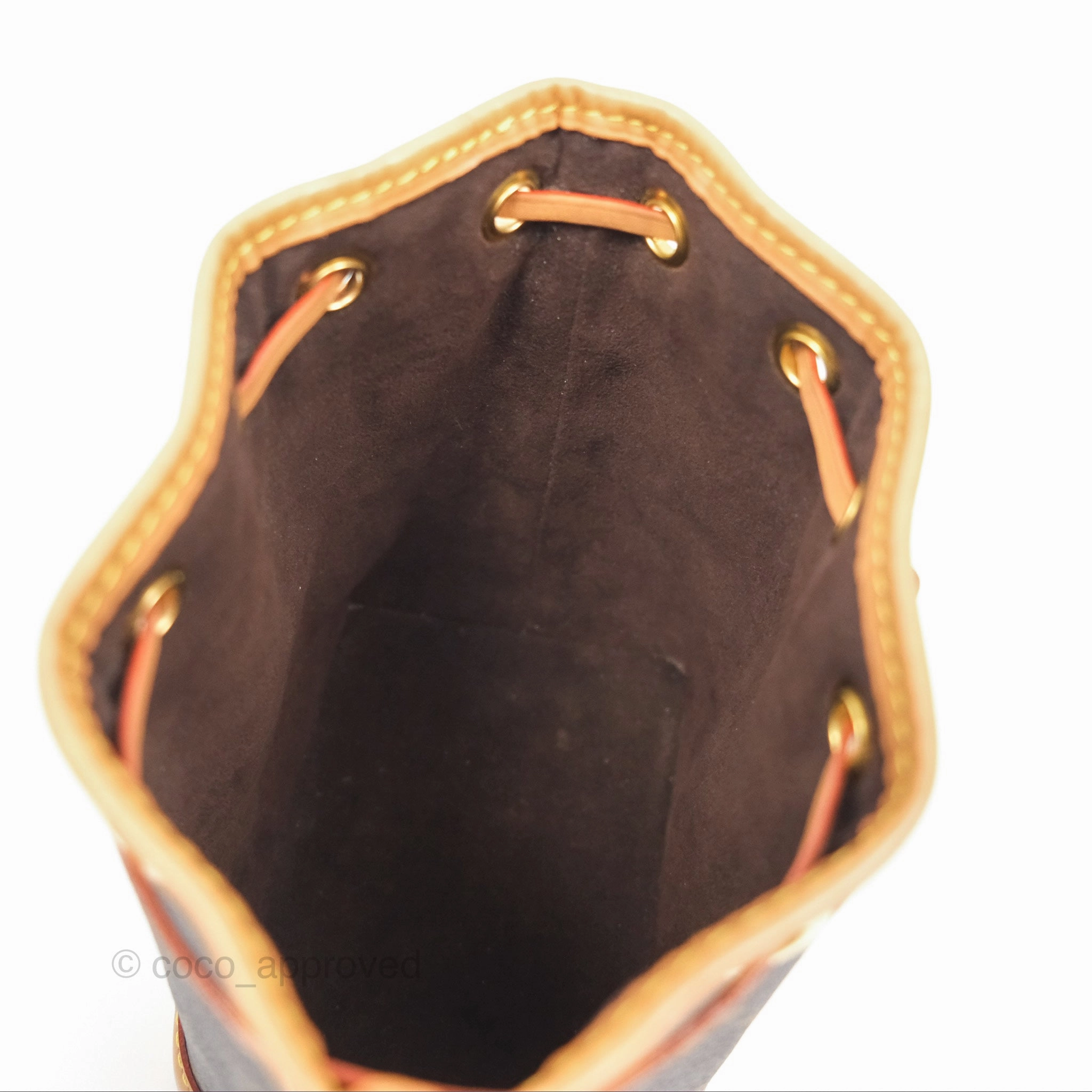 Louis Vuitton Nano Noe Monogram Canvas