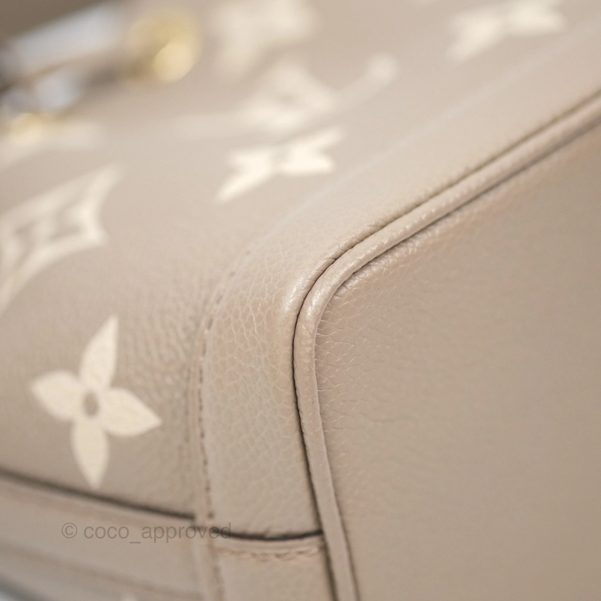 Louis Vuitton Nano Noe Monogram Dove/Cream Canvas