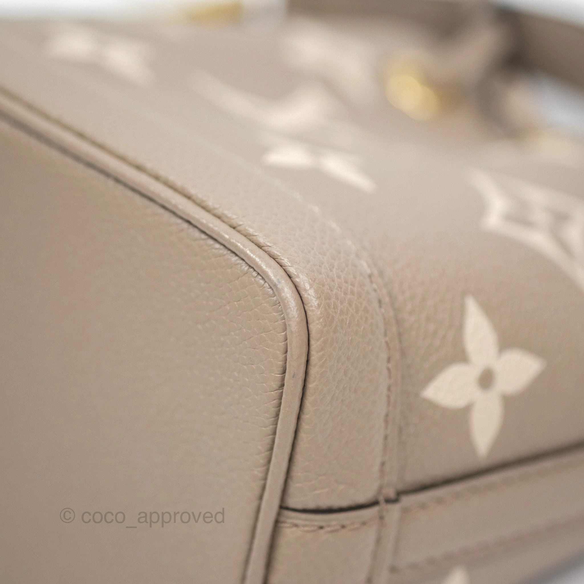 Louis Vuitton Nano Noe Monogram Dove/Cream Canvas